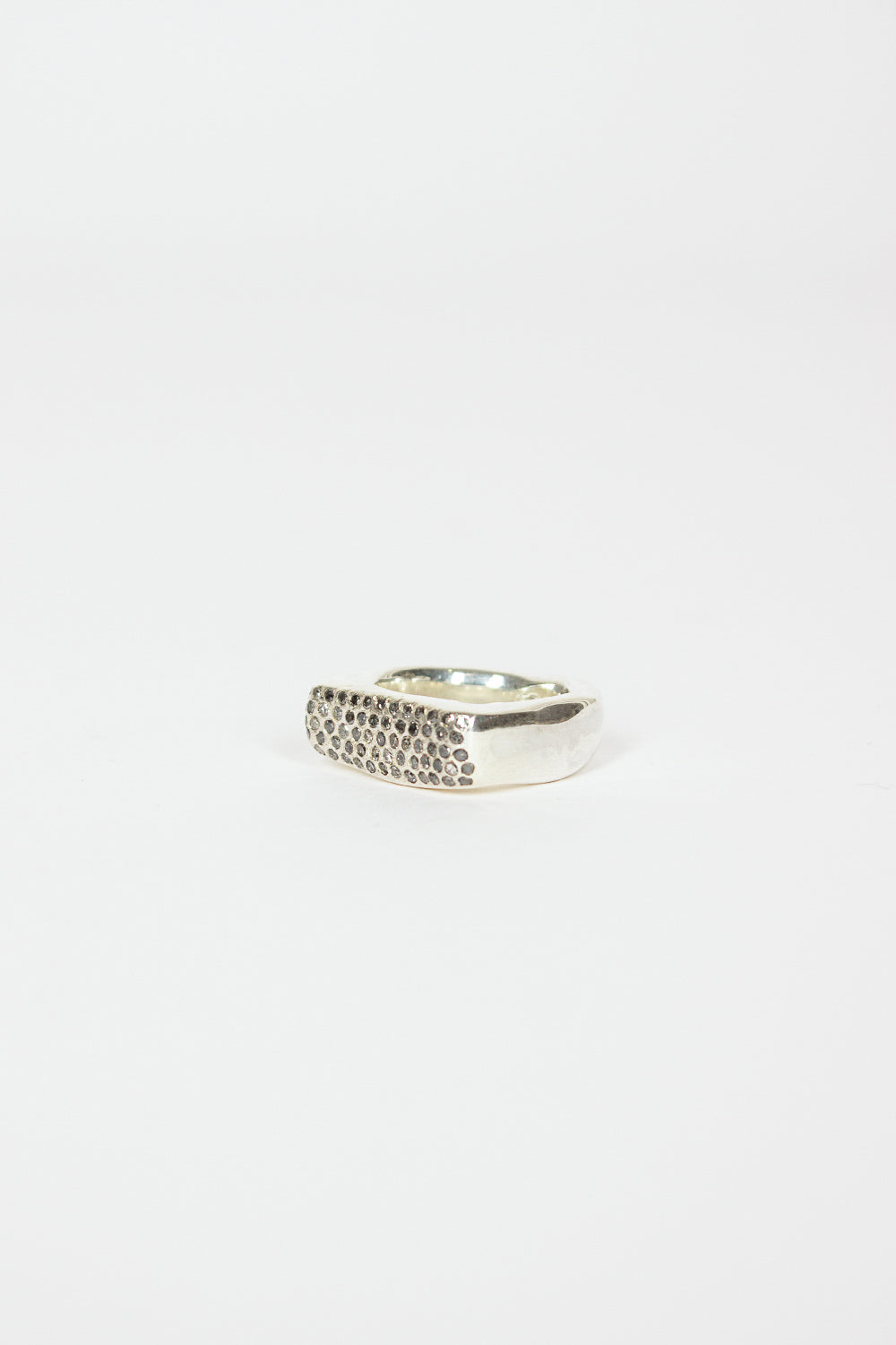 Sola 3 Sterling Silver Icy Diamond Ring
