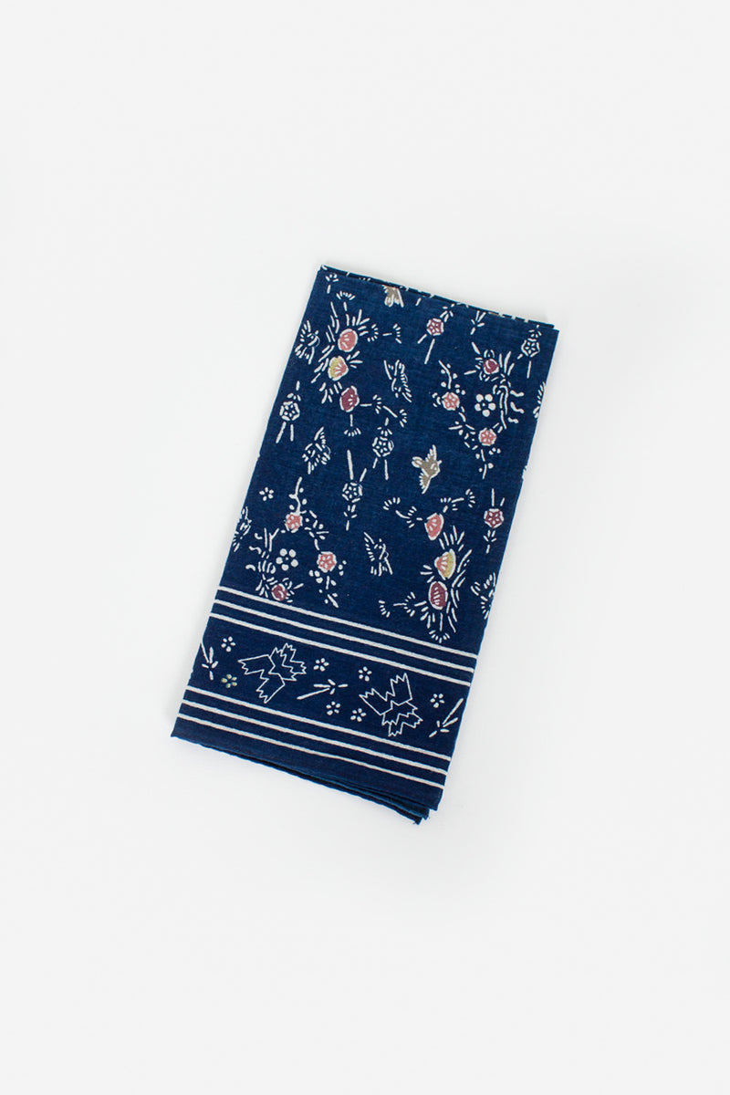 Visvim Khadi Bandana Dark Indigo – Envoy of Belfast