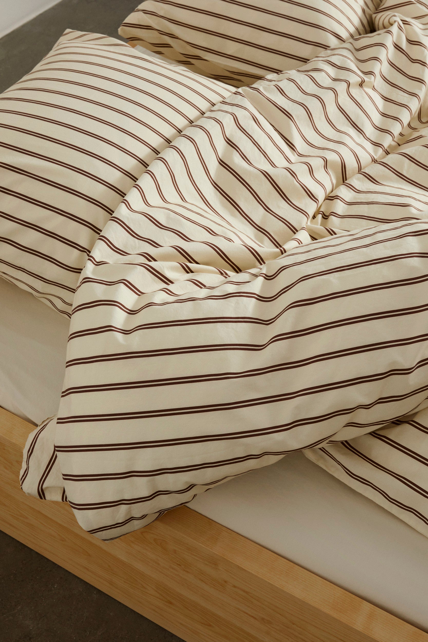 Percale King Duvet Hopper Stripe
