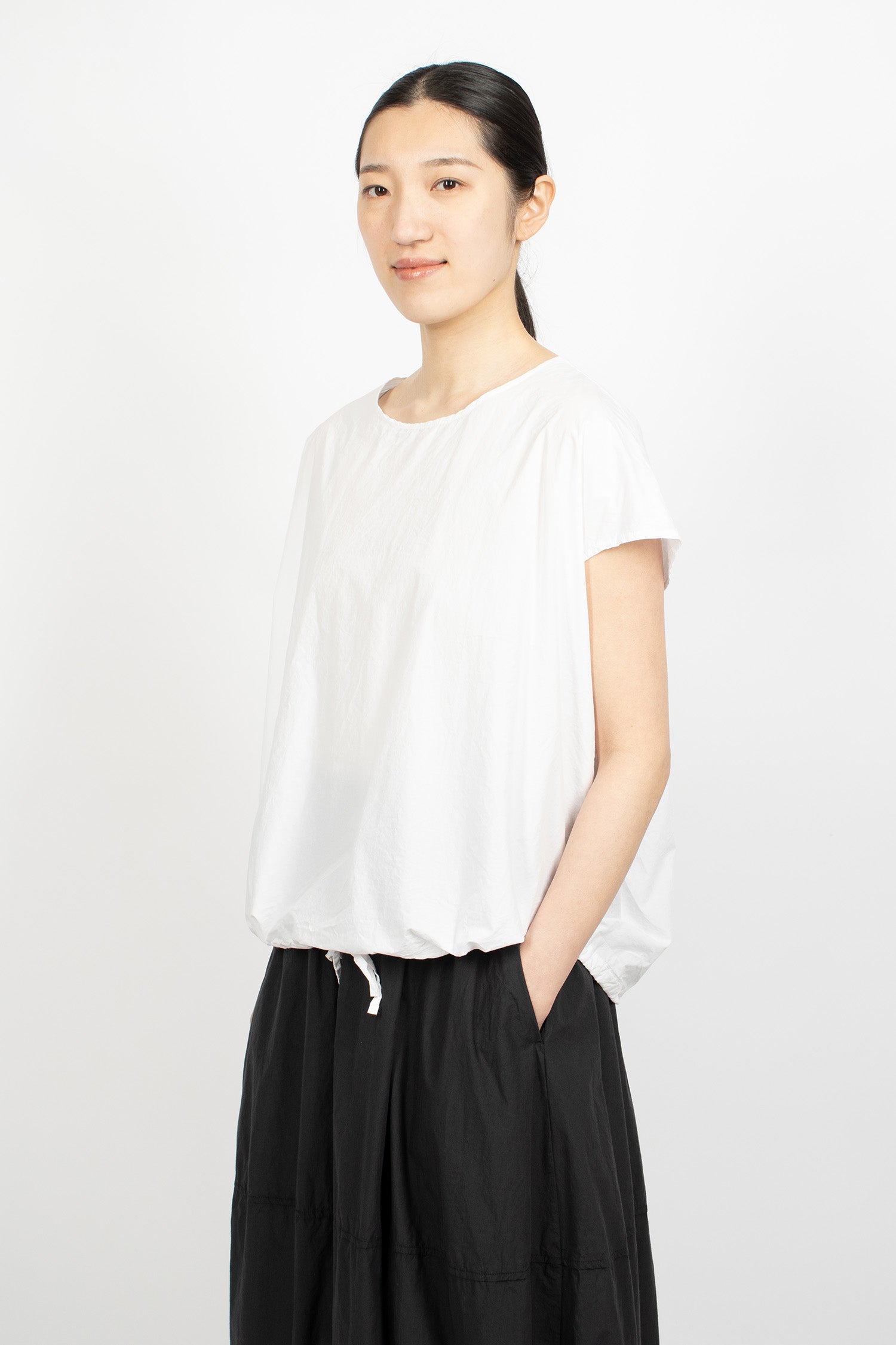 12_157 Sleeveless T-Shirt TC White