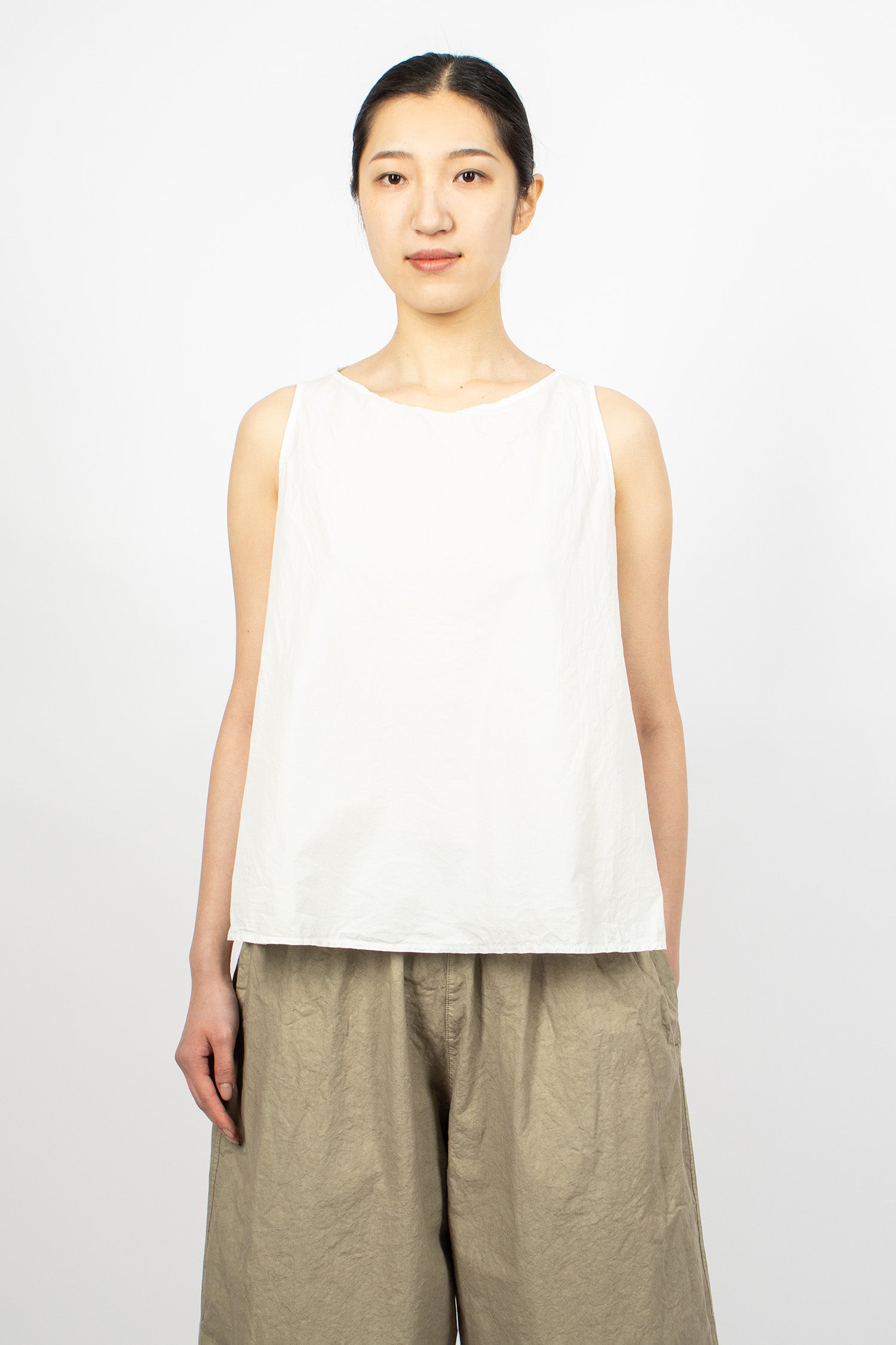 1654 Sleeveless Top TC Milk