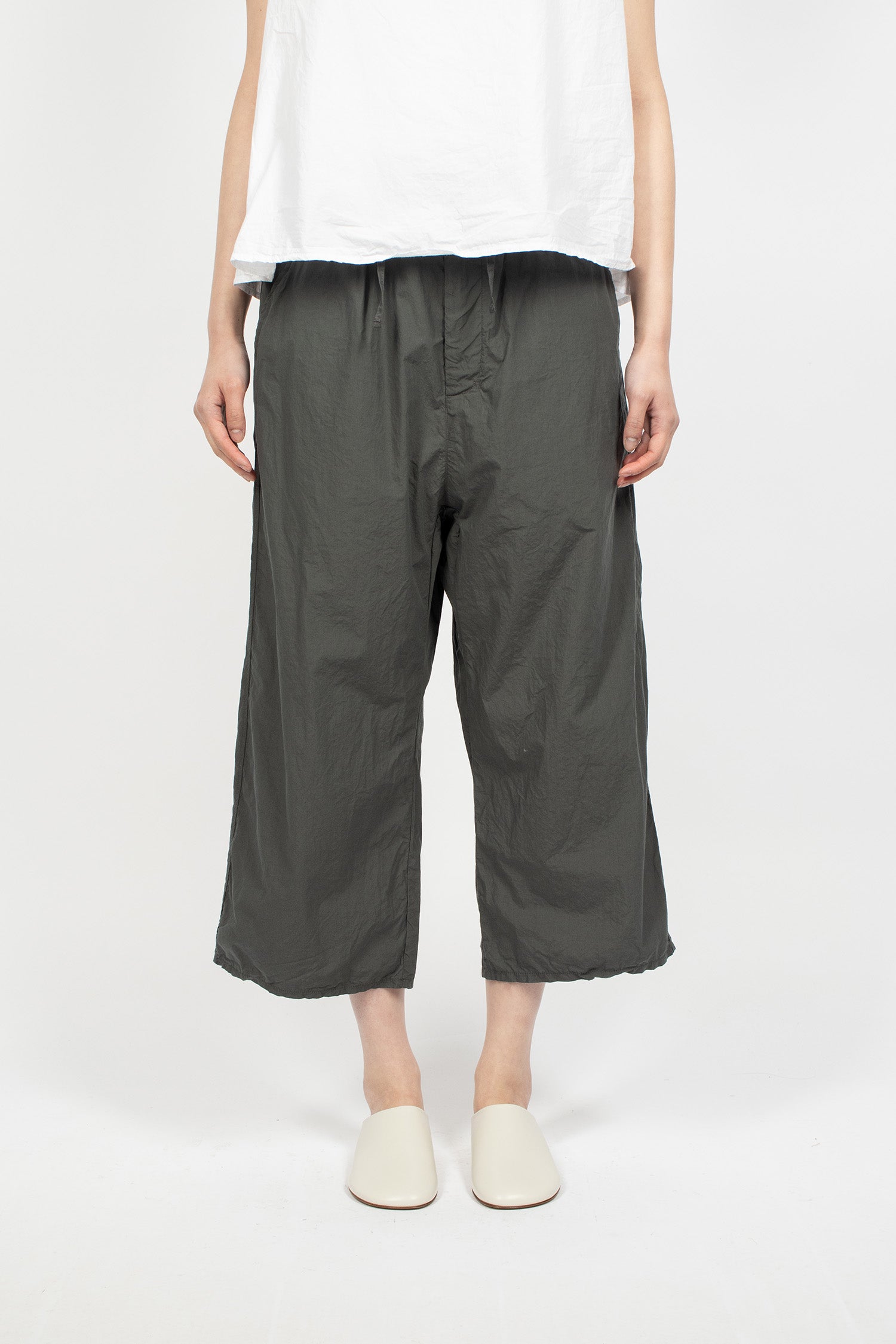 23_178 Wide&Short Trousers TC Thyme