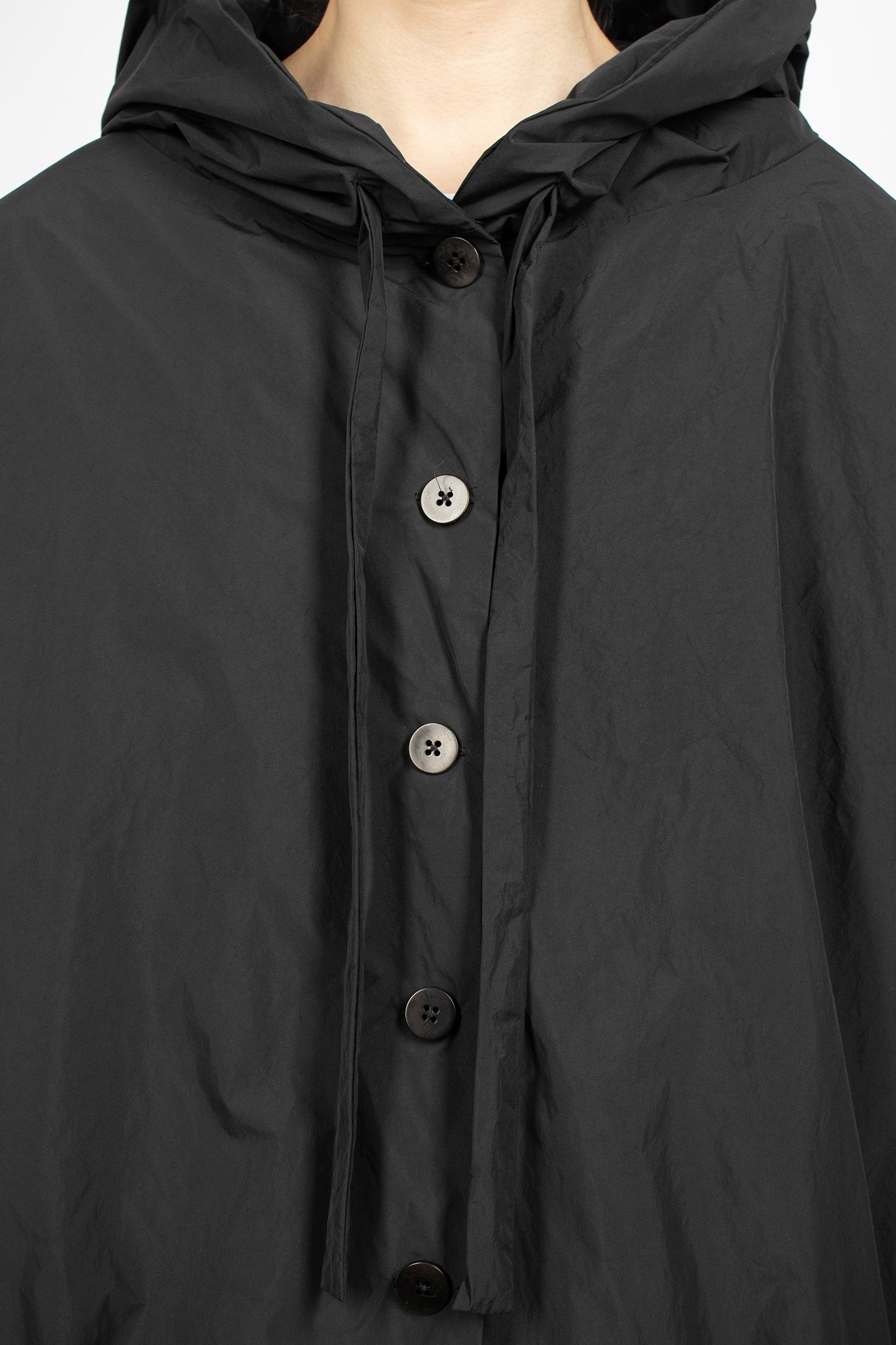 4348 Hooded Jacket N Black