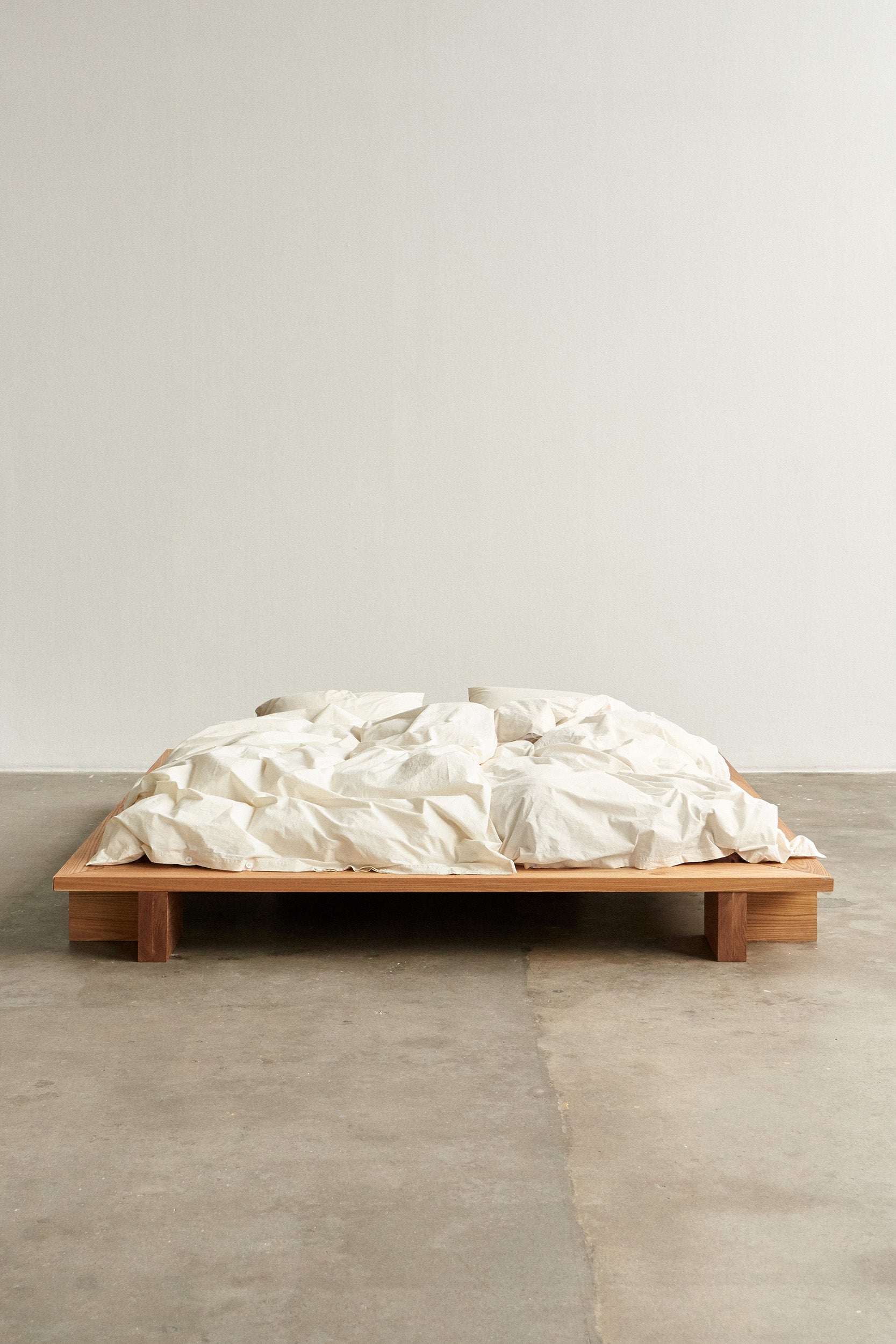 Percale King Duvet Cover Winter White