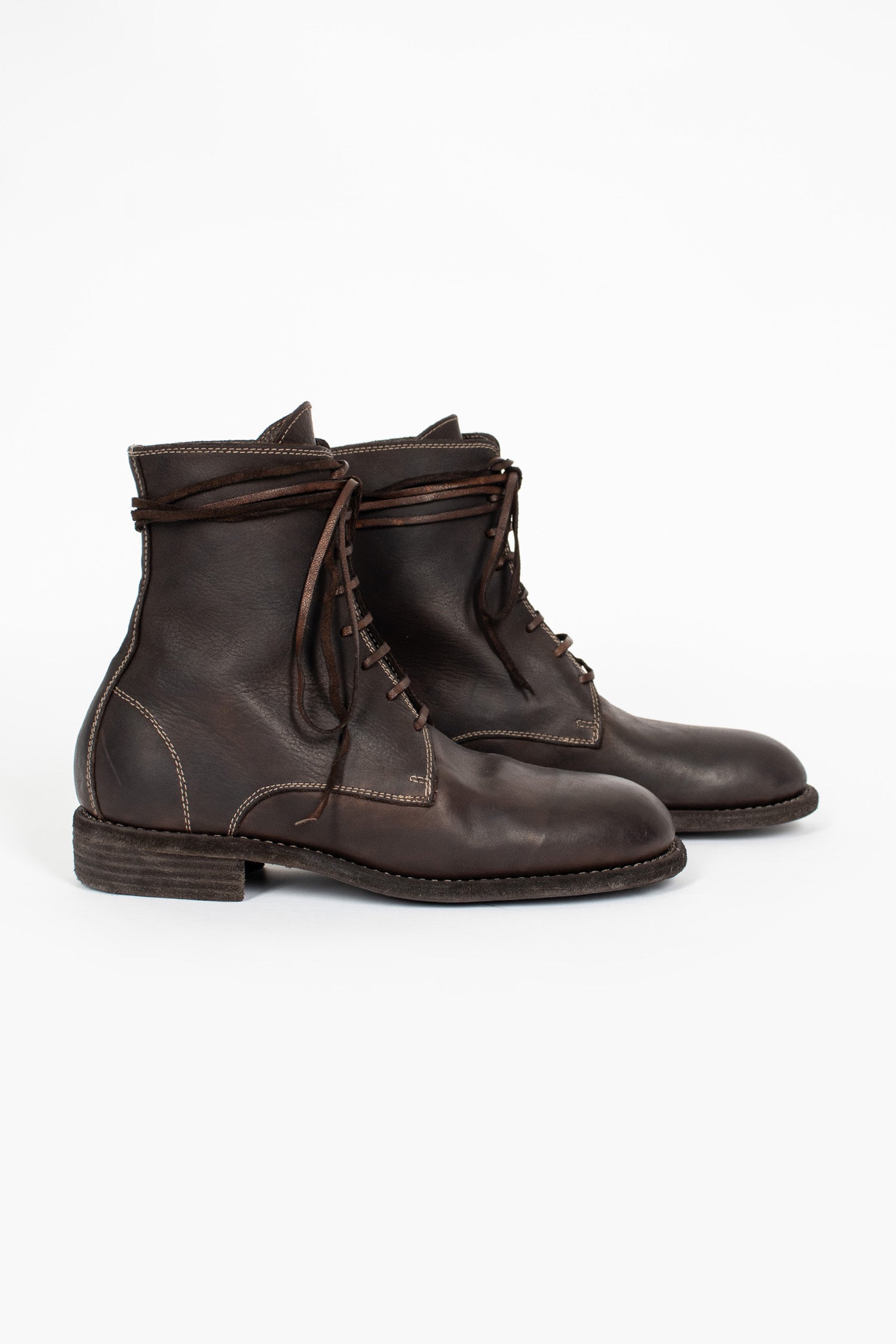 995 Laced Up Boot CV60T Dark Brown