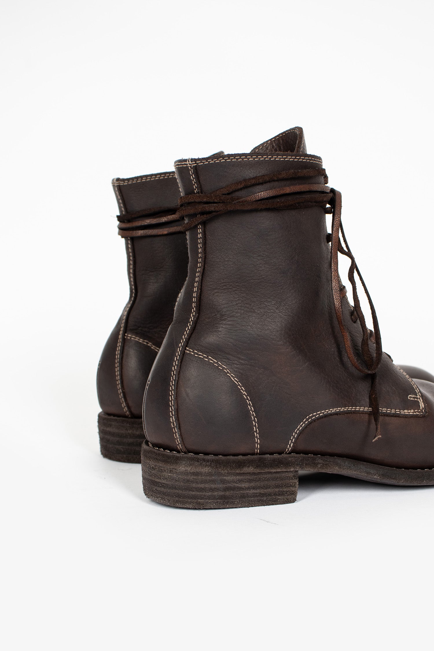 995 Laced Up Boot CV60T Dark Brown
