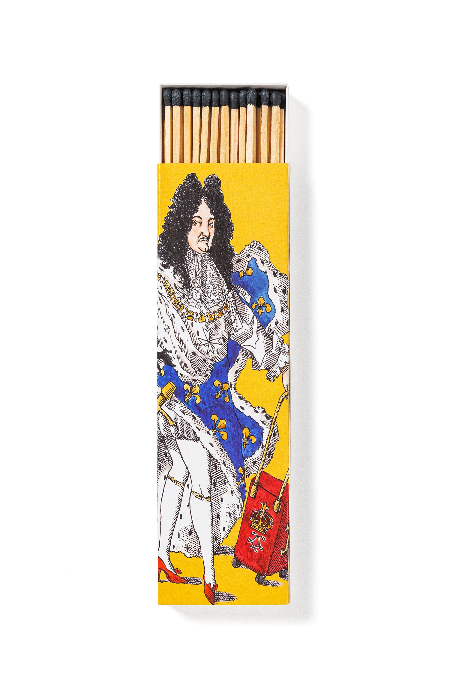 Ernesto Scented Matches Yellow/King And Queen