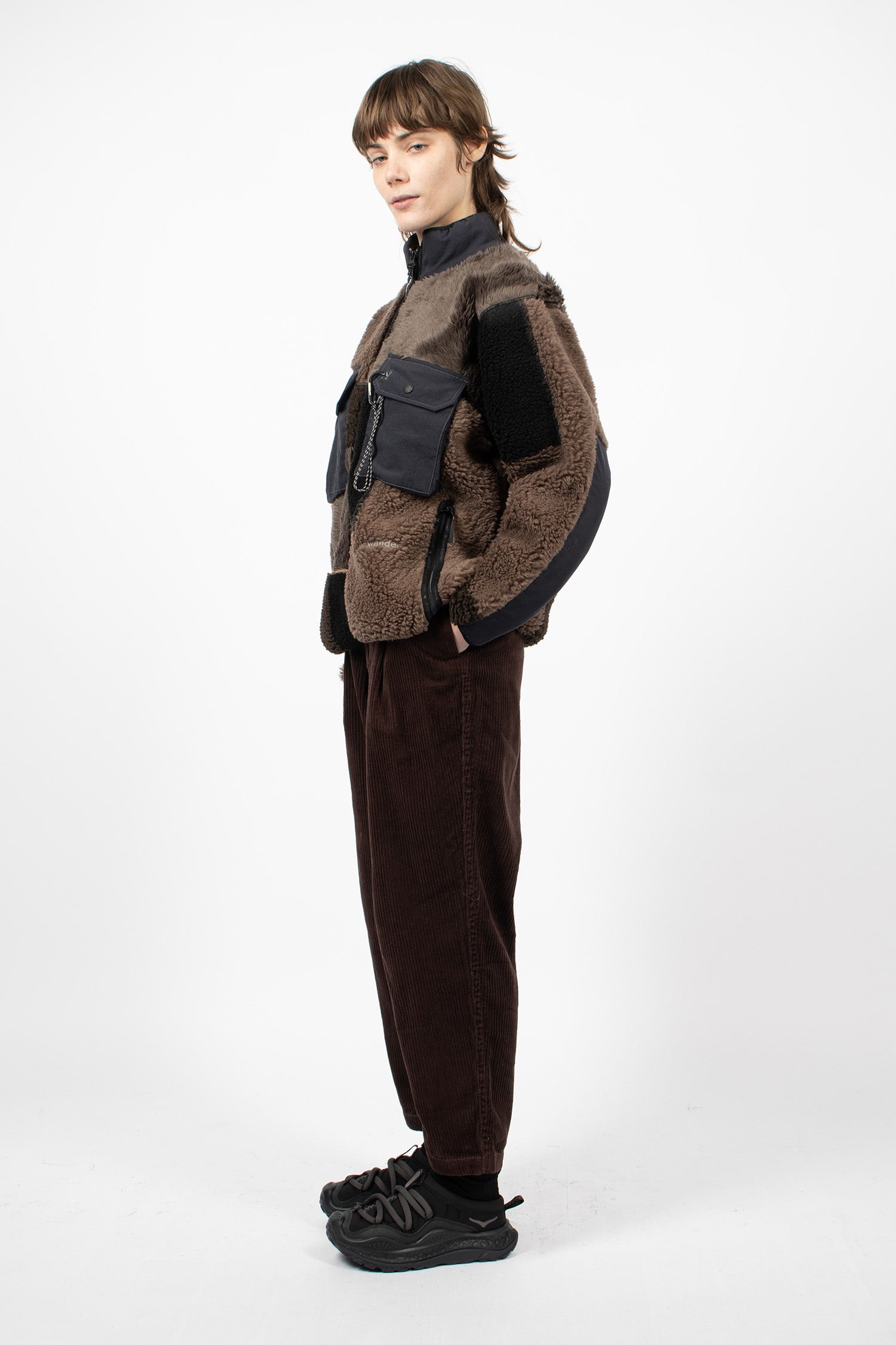 Corduroy Pants Dark Brown