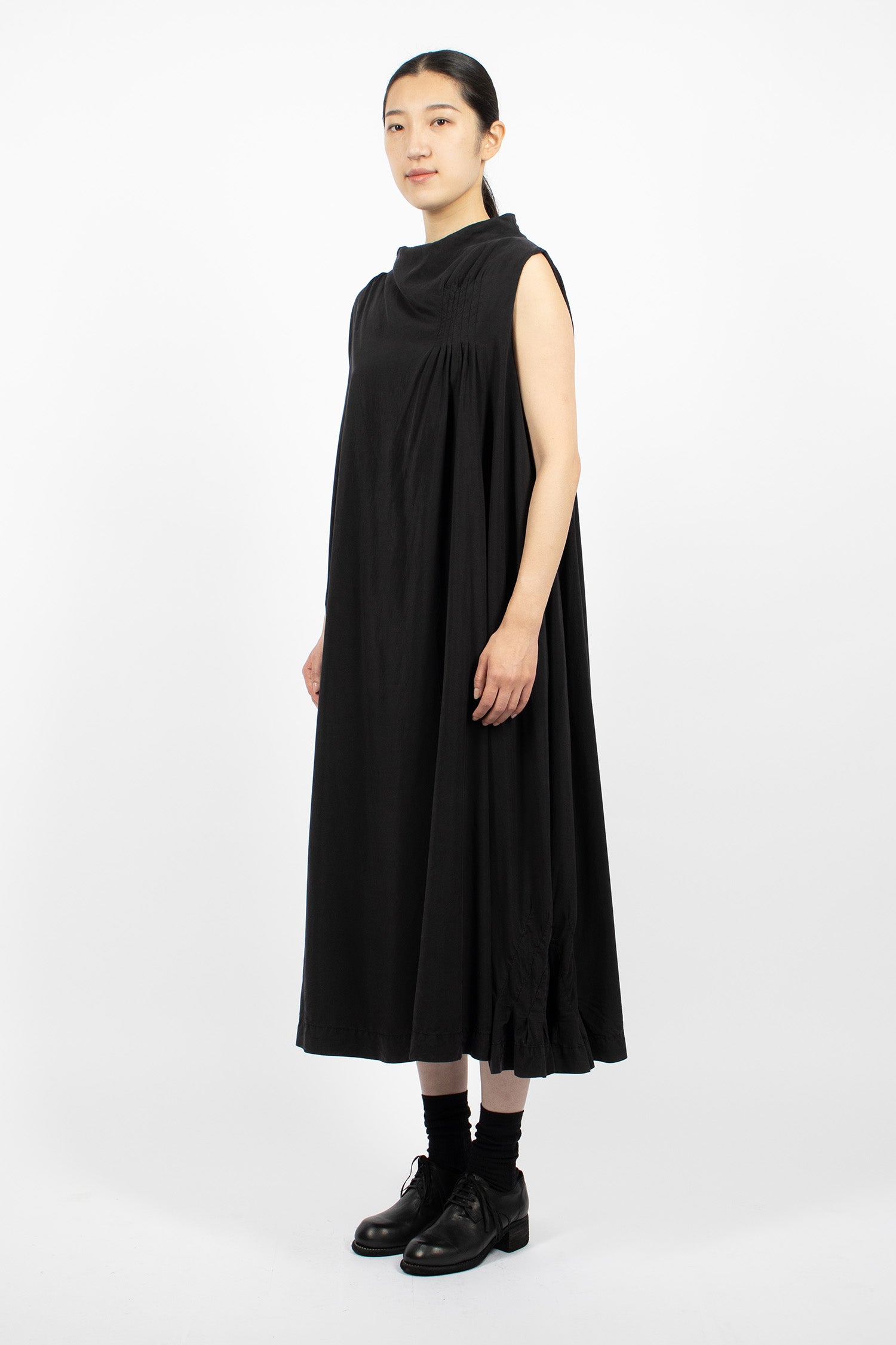 Ggb Silk Dress Black