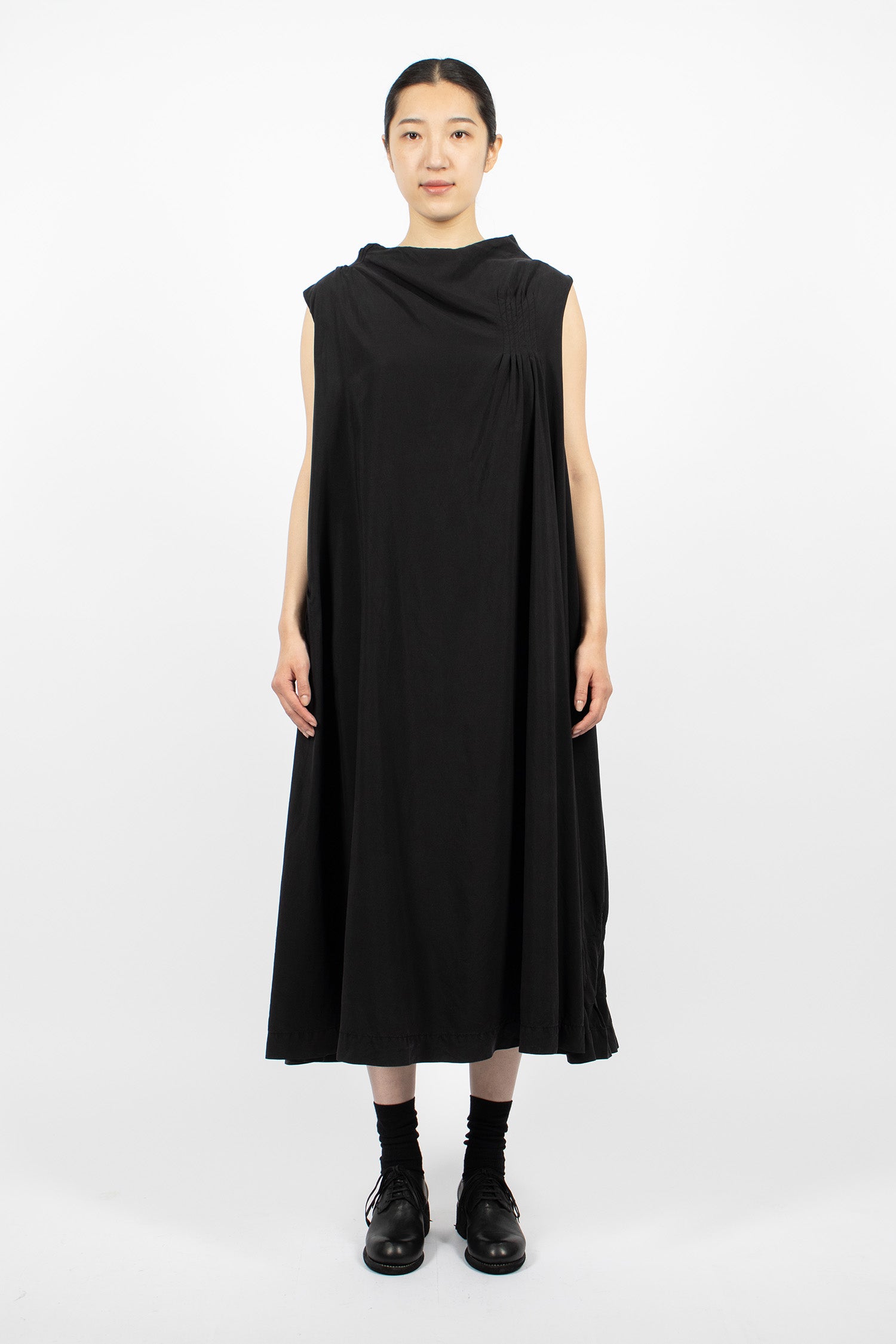 Ggb Silk Dress Black