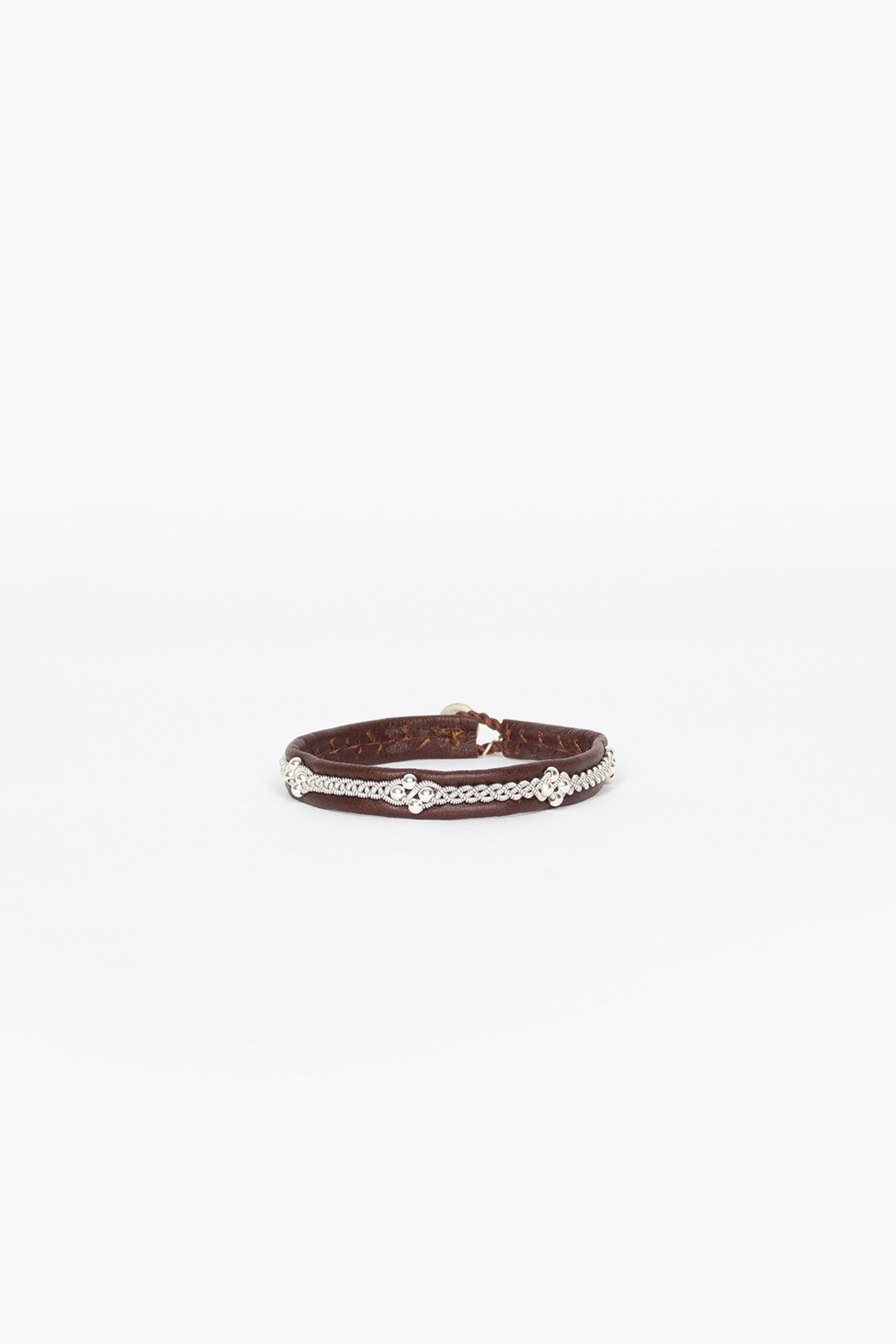 Ox Brown Hide AS Bracelet 2