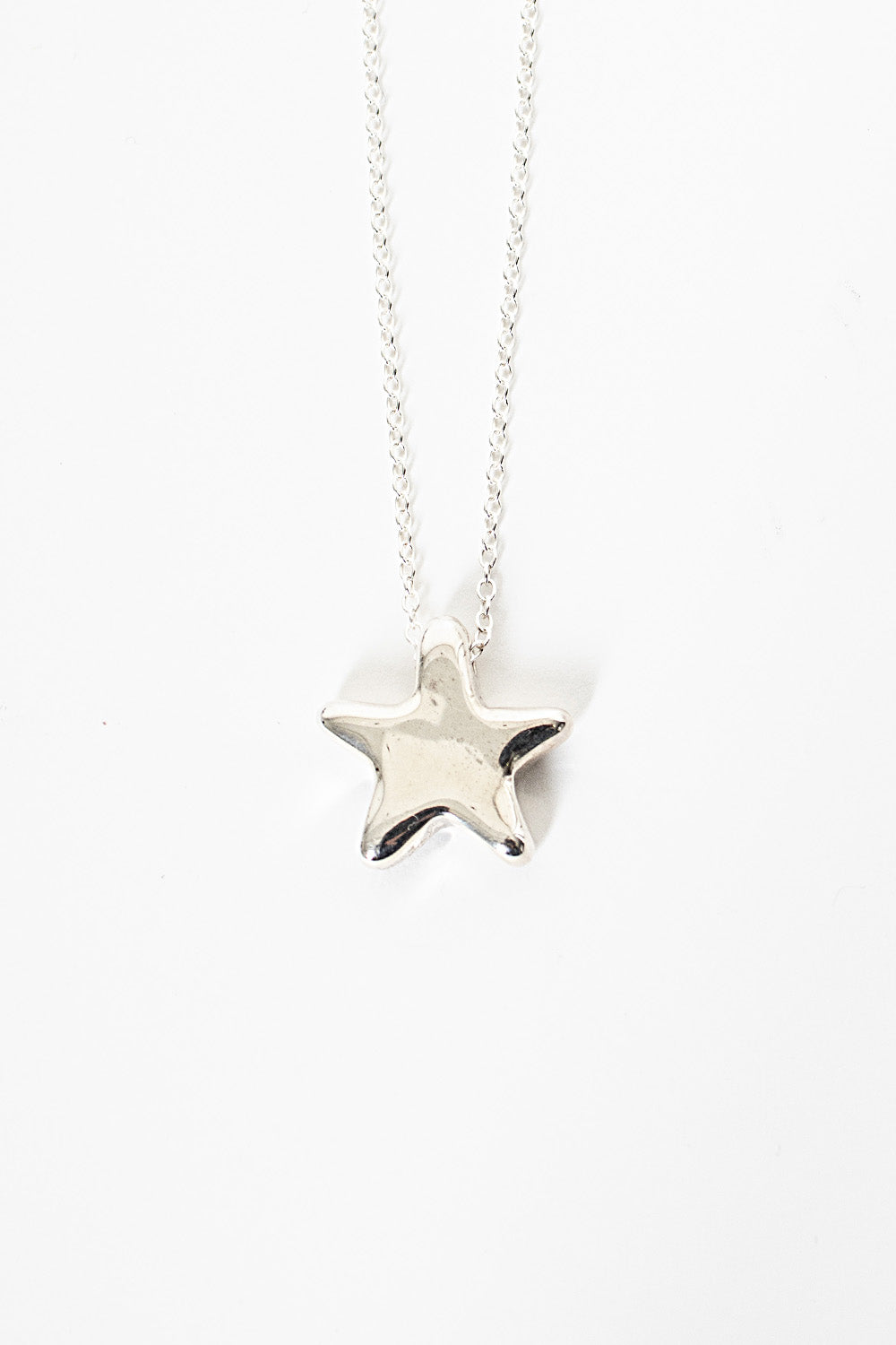 Star Silver Necklace