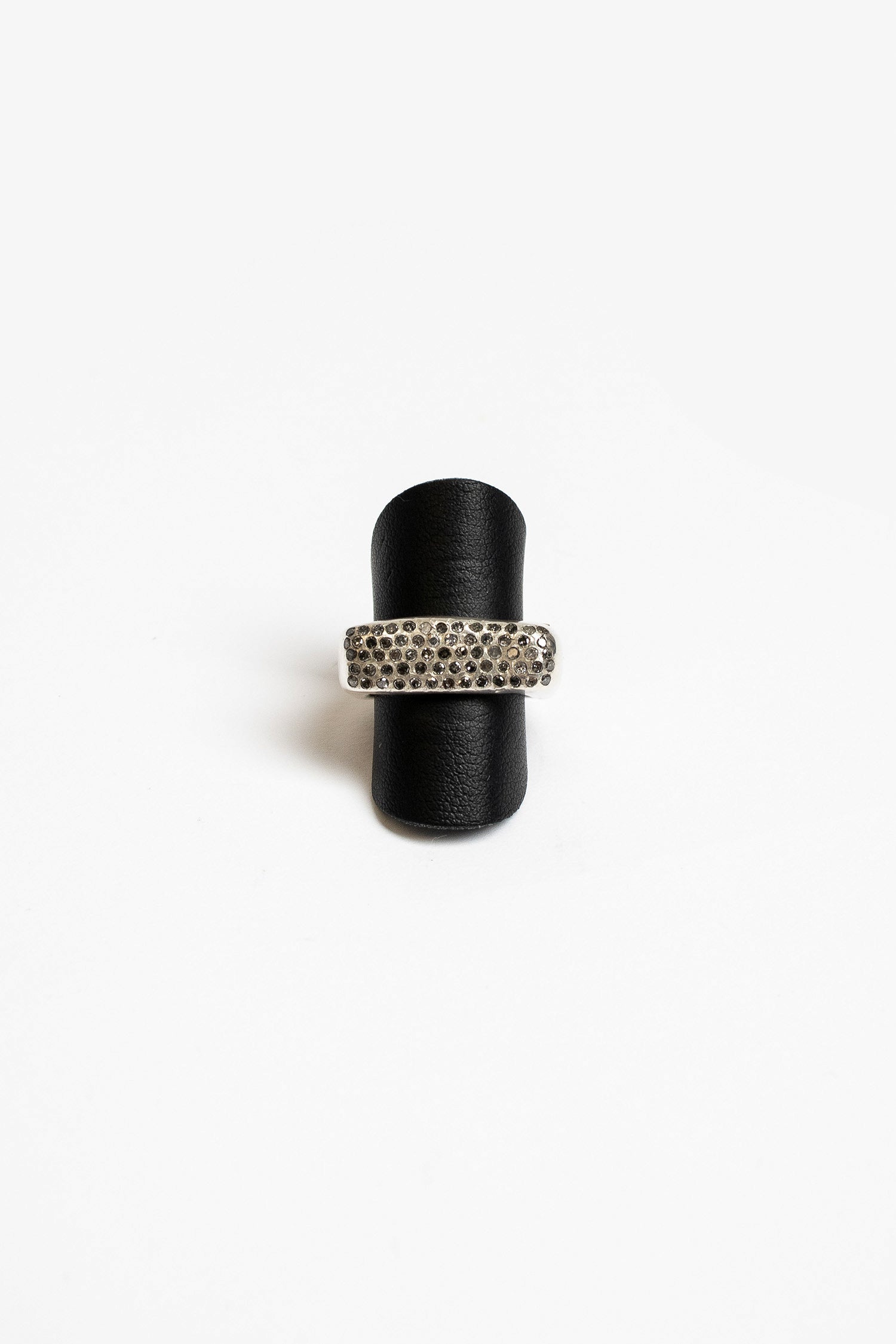 Sola 3 Sterling Silver Icy Diamond Ring