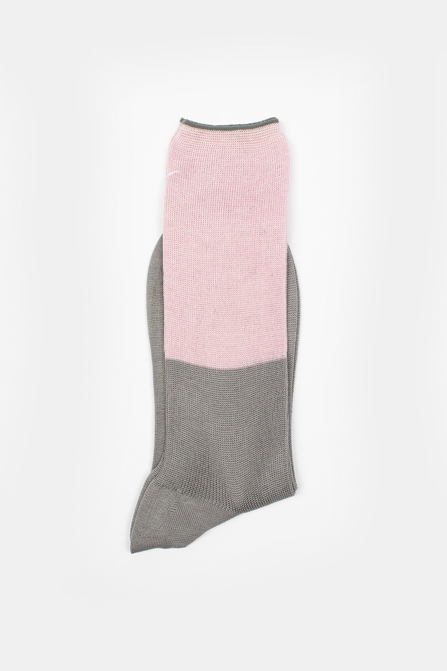 ANP-92P Two Tone Socks Grey