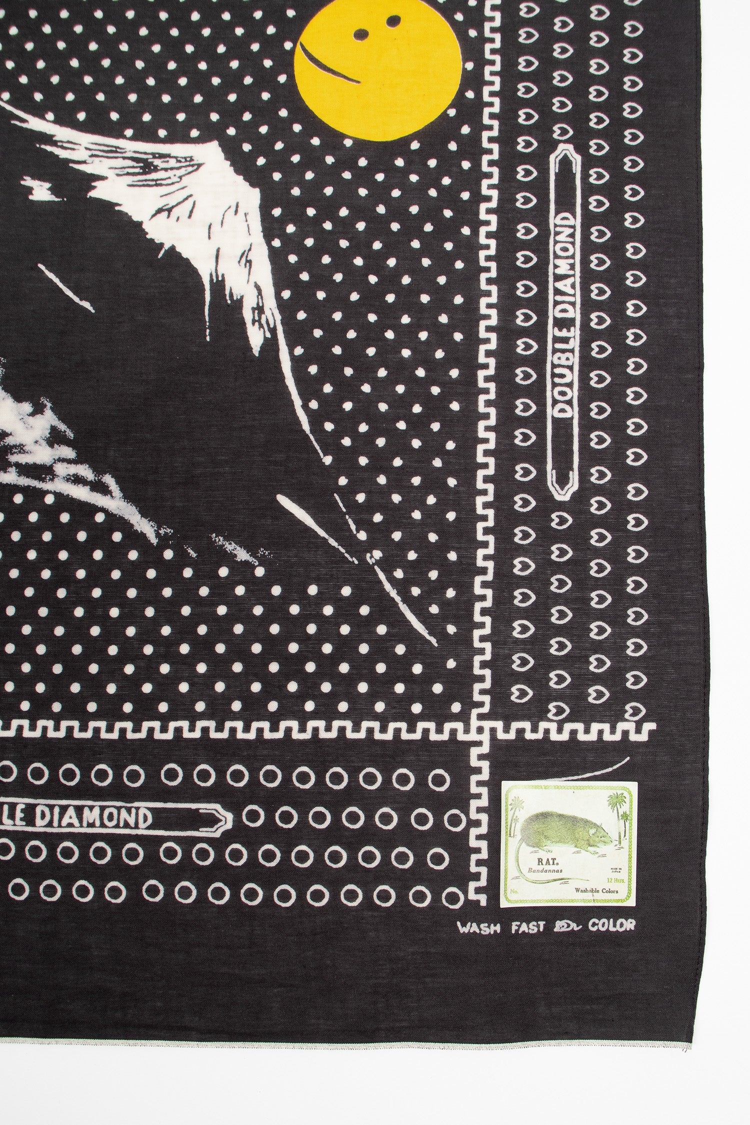 Mirrored Fuji Bandana Black