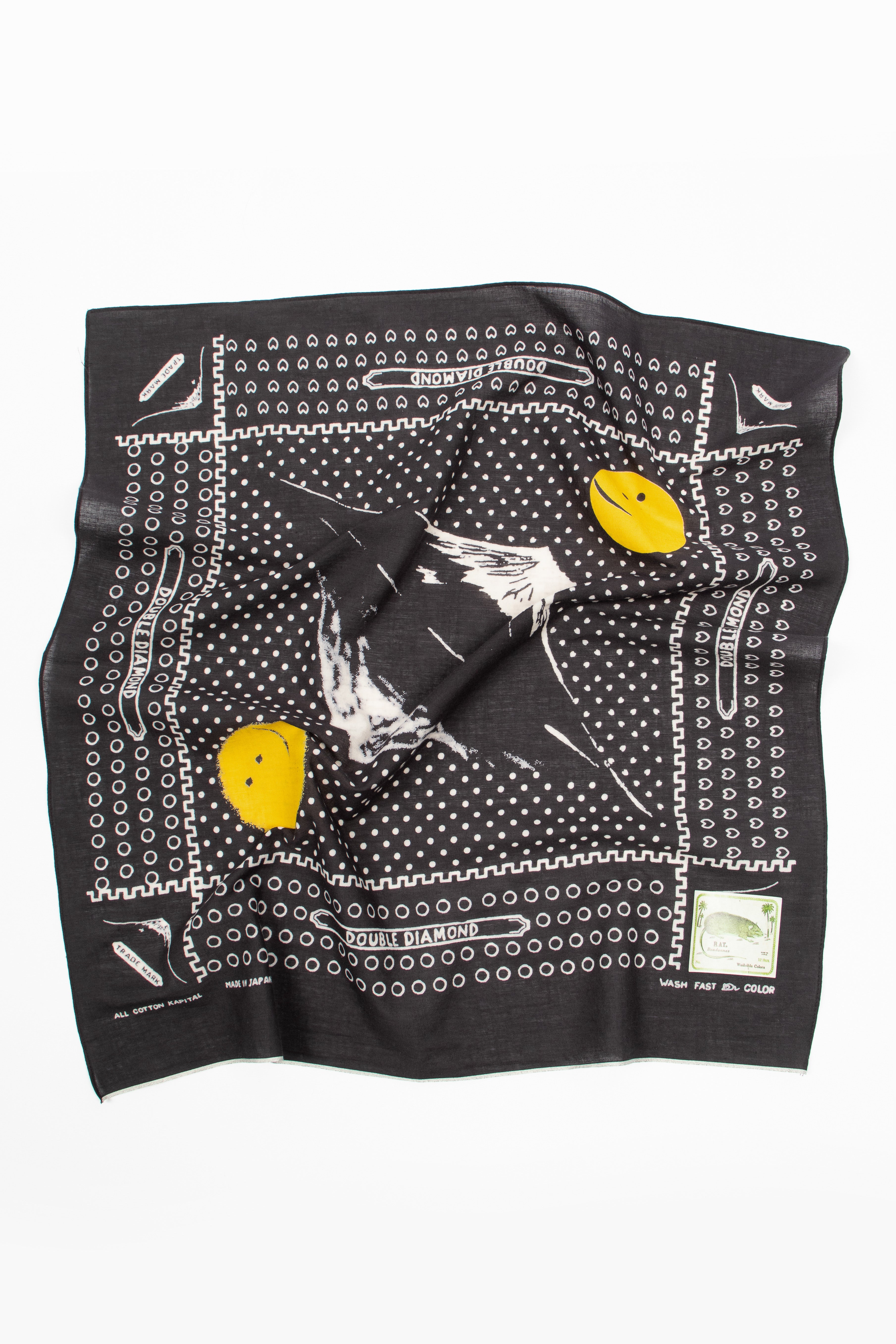 Mirrored Fuji Bandana Black