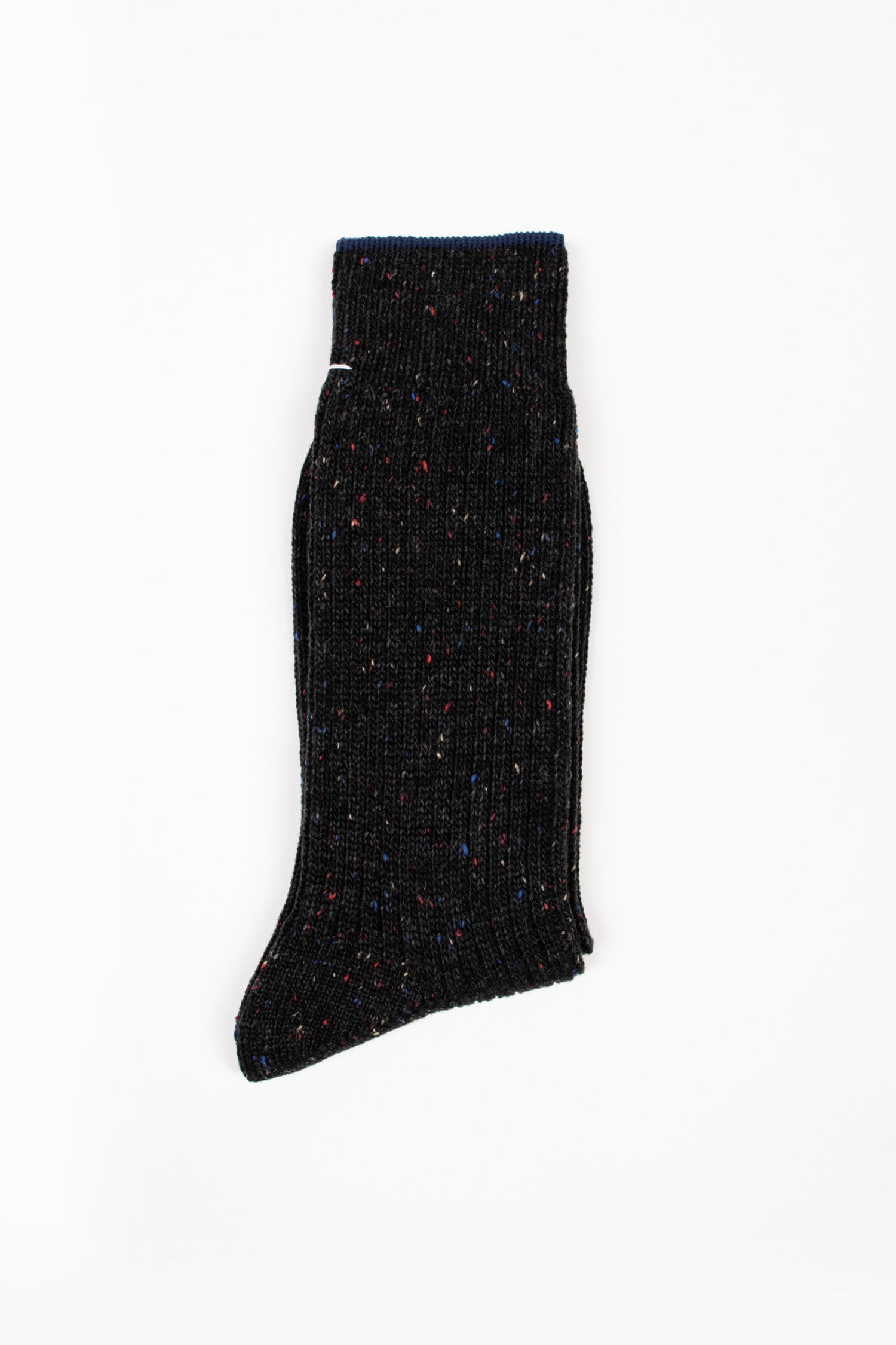 HA-26 Nep Rib Socks Charcoal