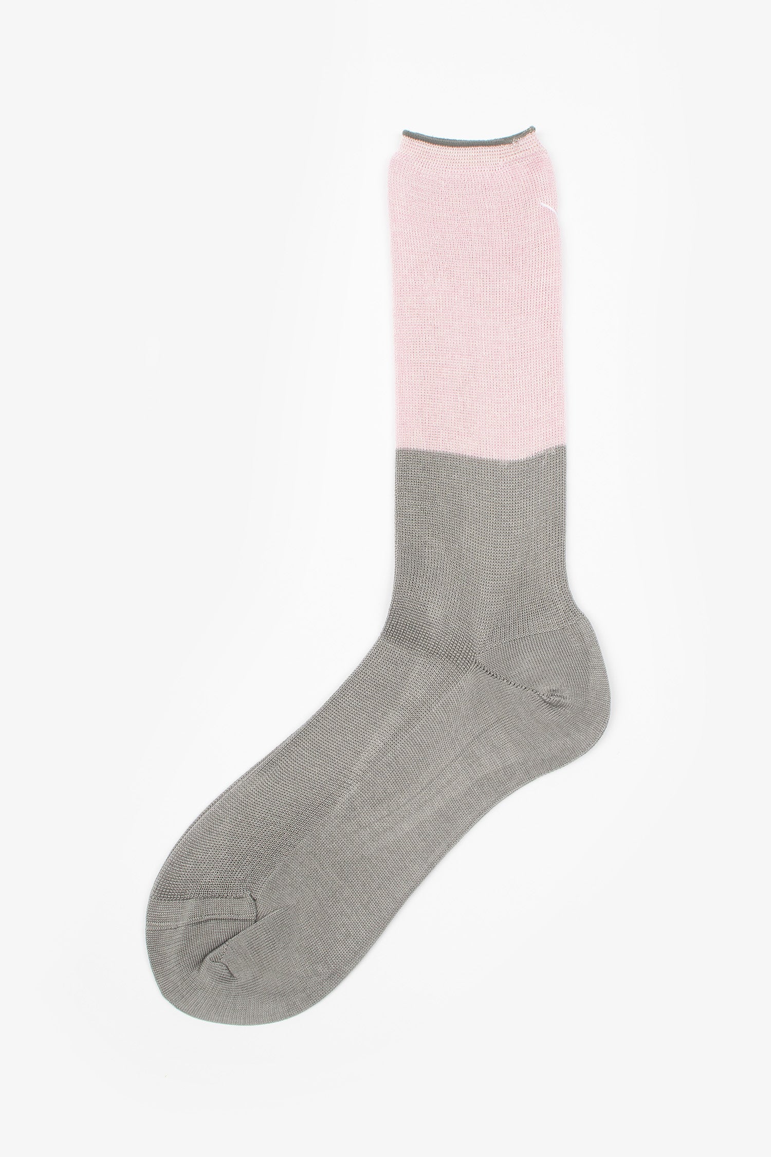 ANP-92P Two Tone Socks Grey