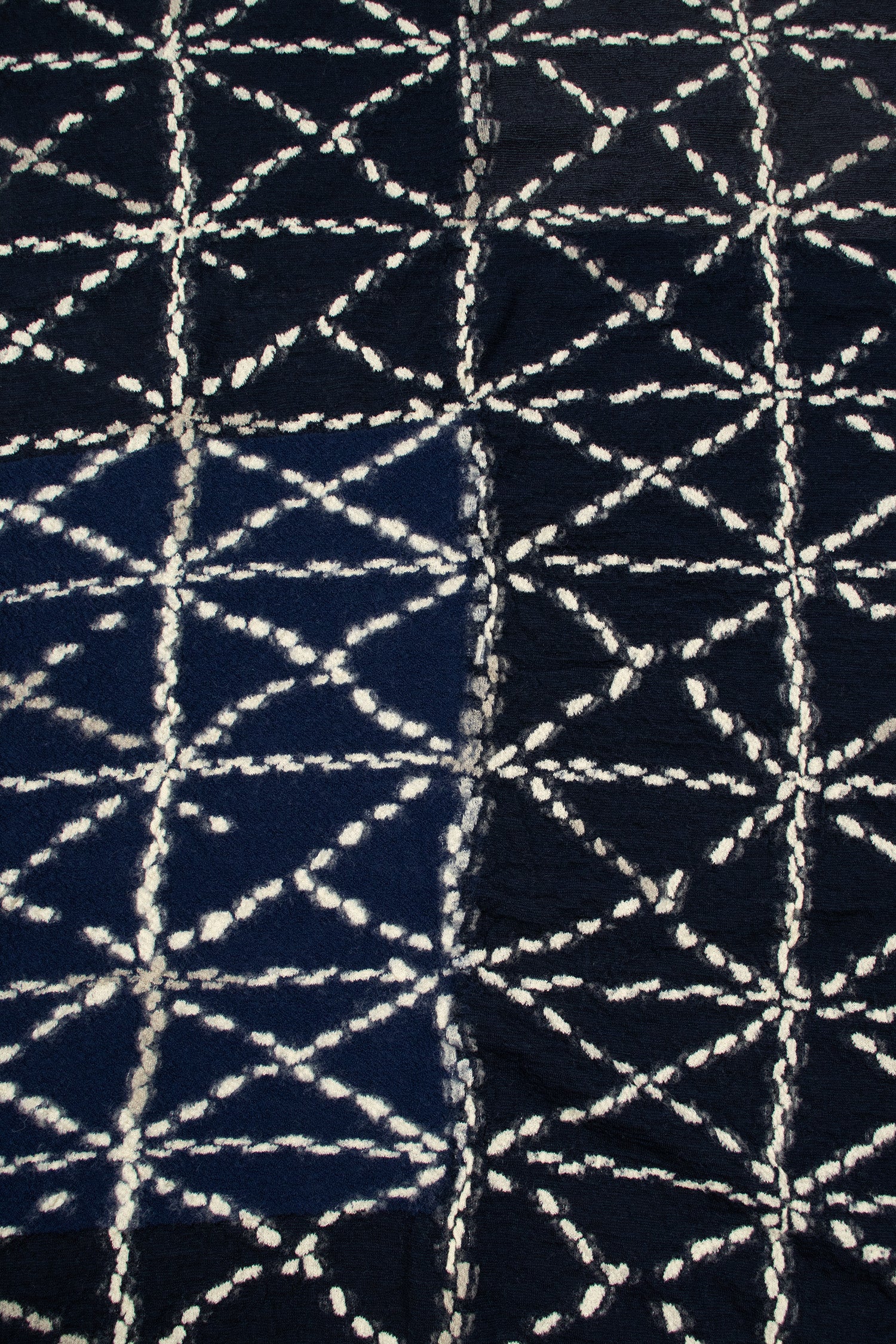 Sashiko Scarf Navy