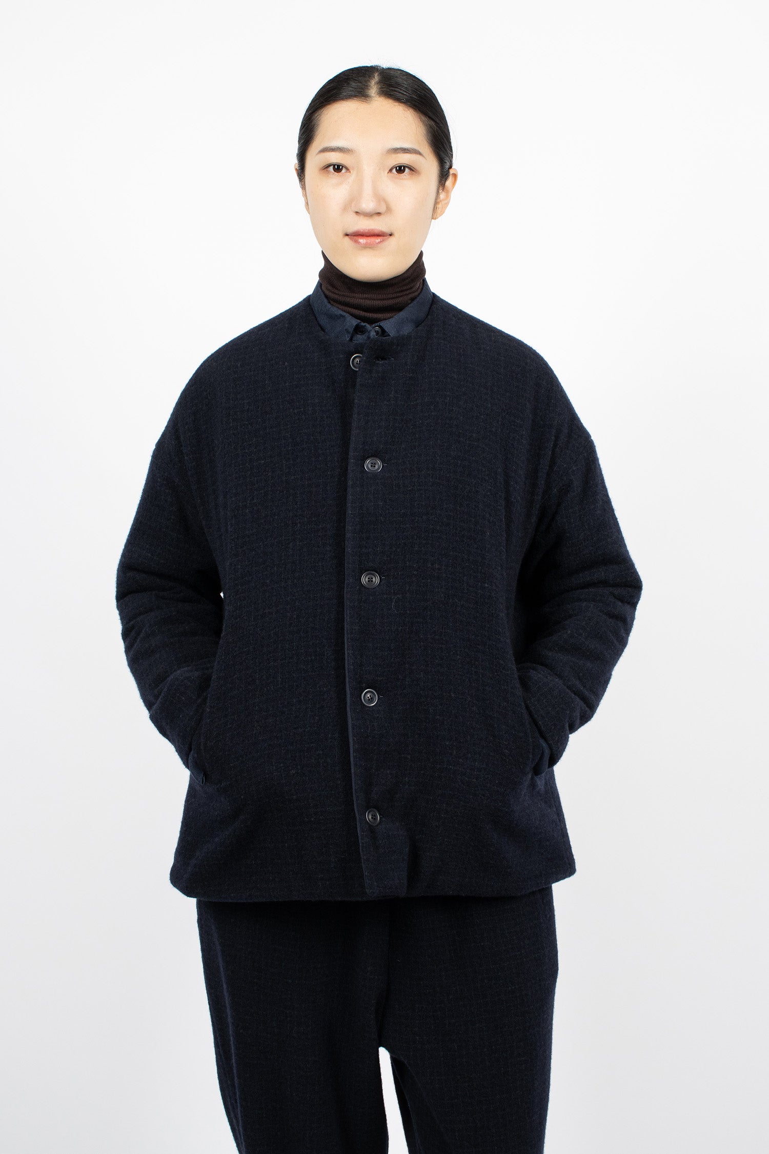 Julia Reversible Jacket Blue Check