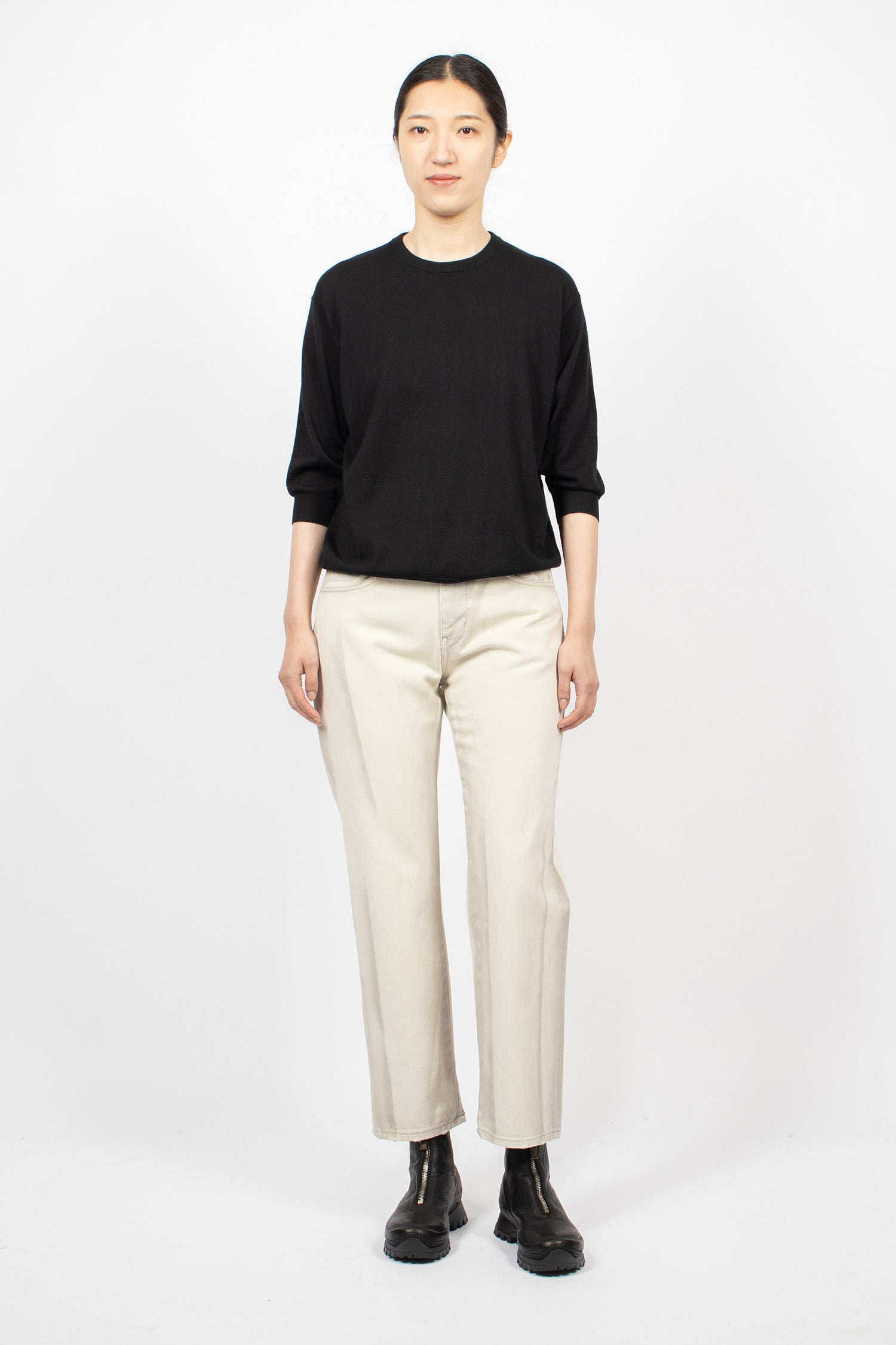 Paris 5-Pkt Jeans Faded Cement