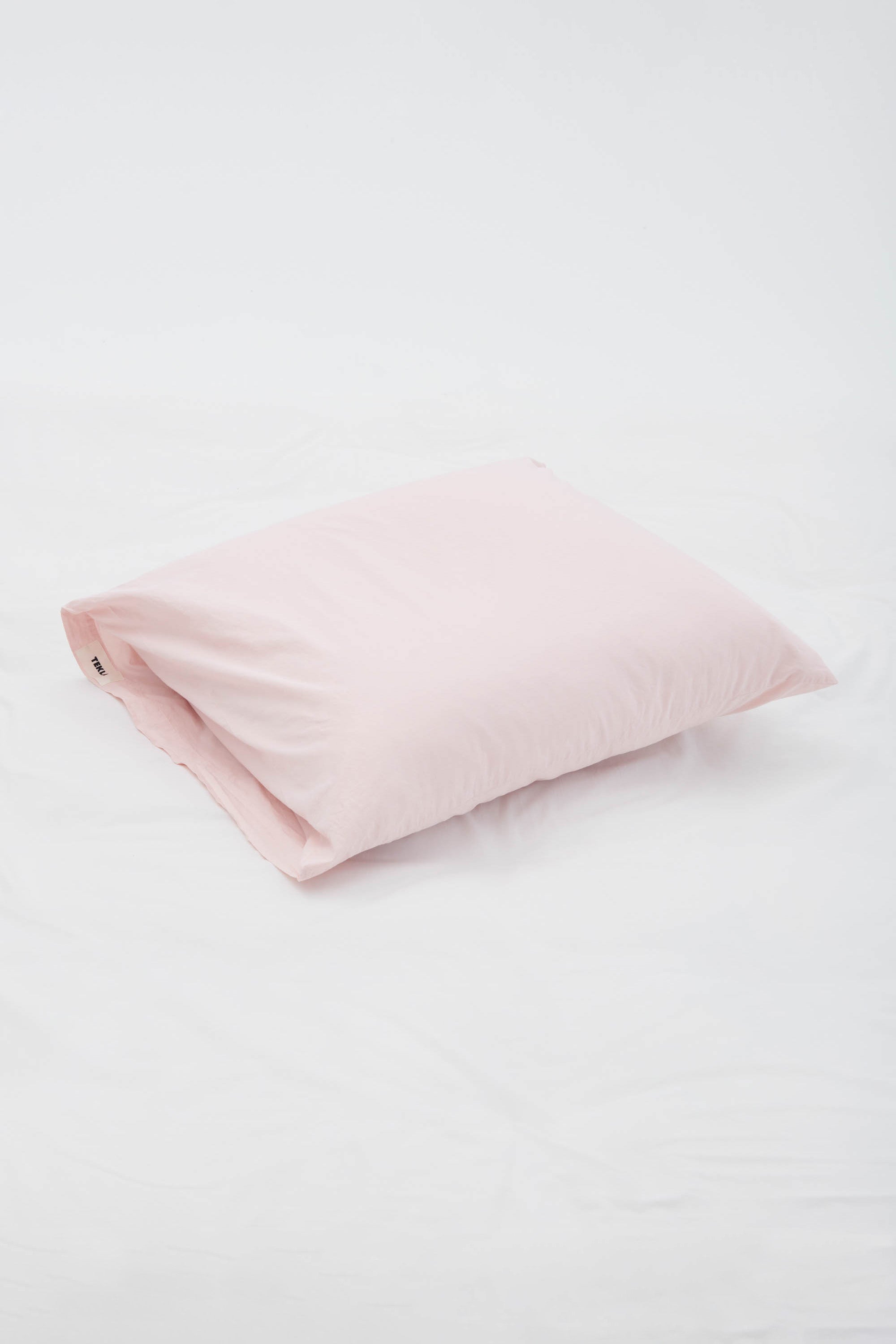 Percale Pillowcase Petal Pink