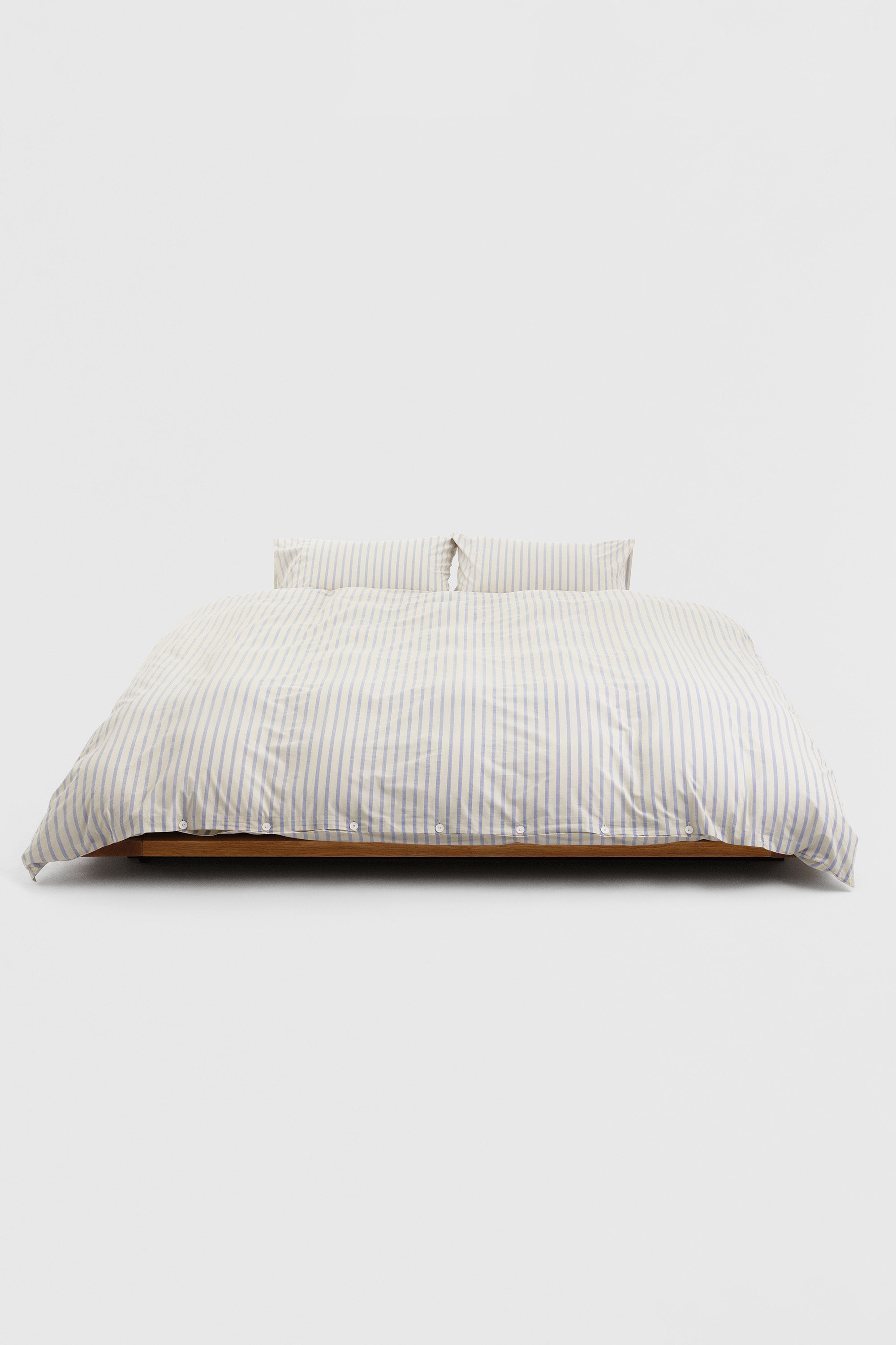 Percale Double Duvet Needle Stripe