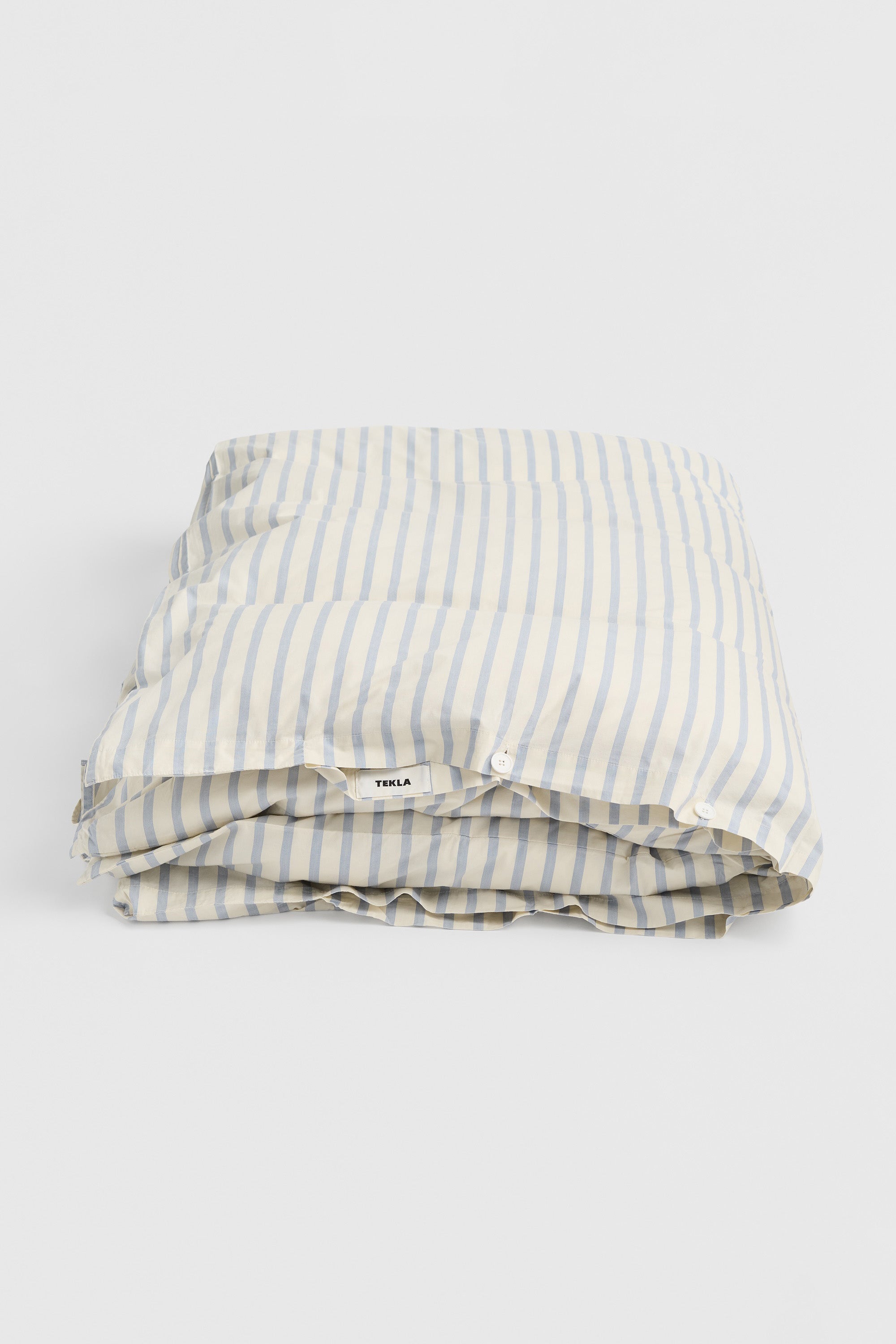 Percale King Duvet Cover Needle Stripes