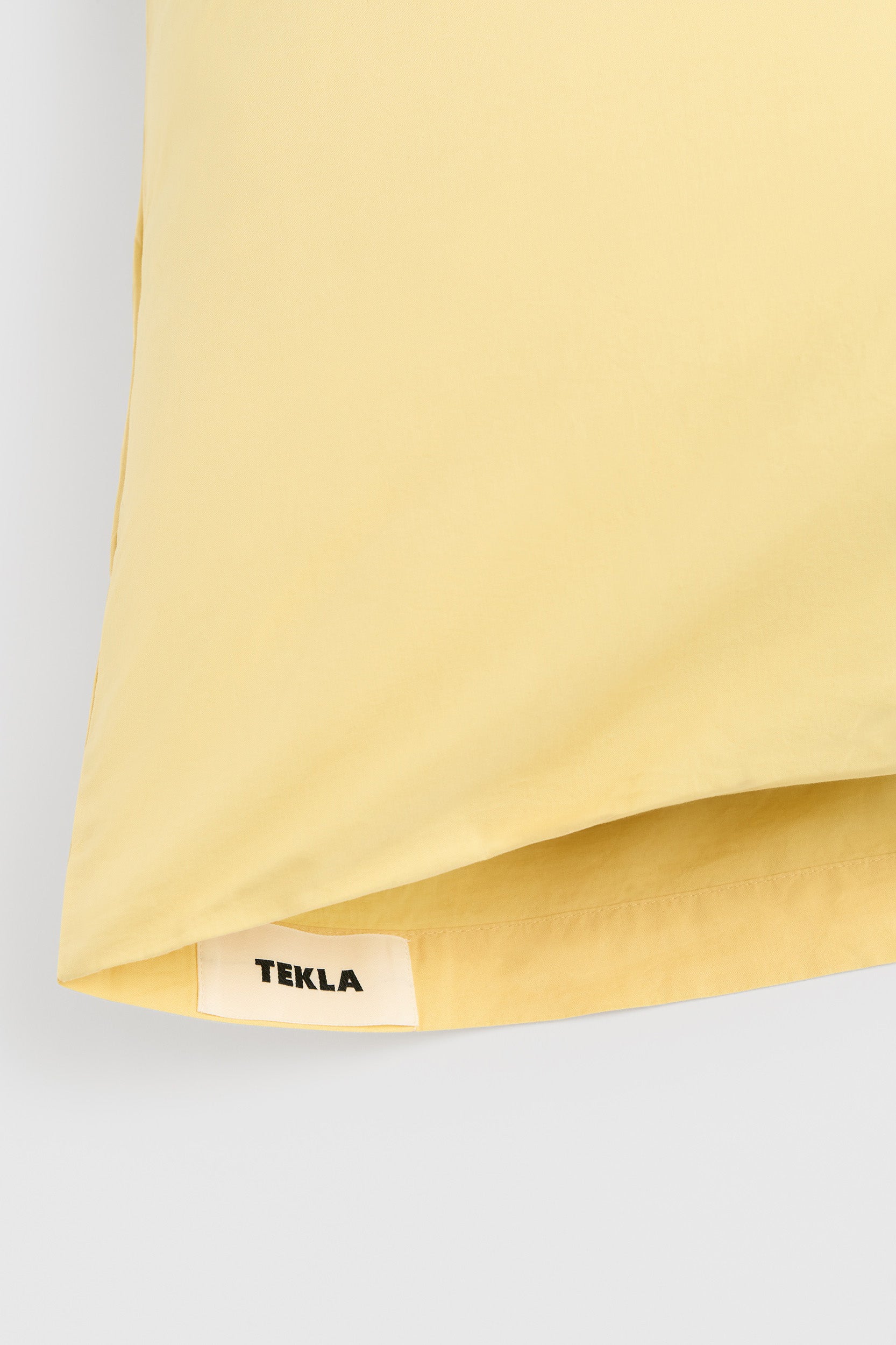 Percale Pillowcase Shaded Yellow