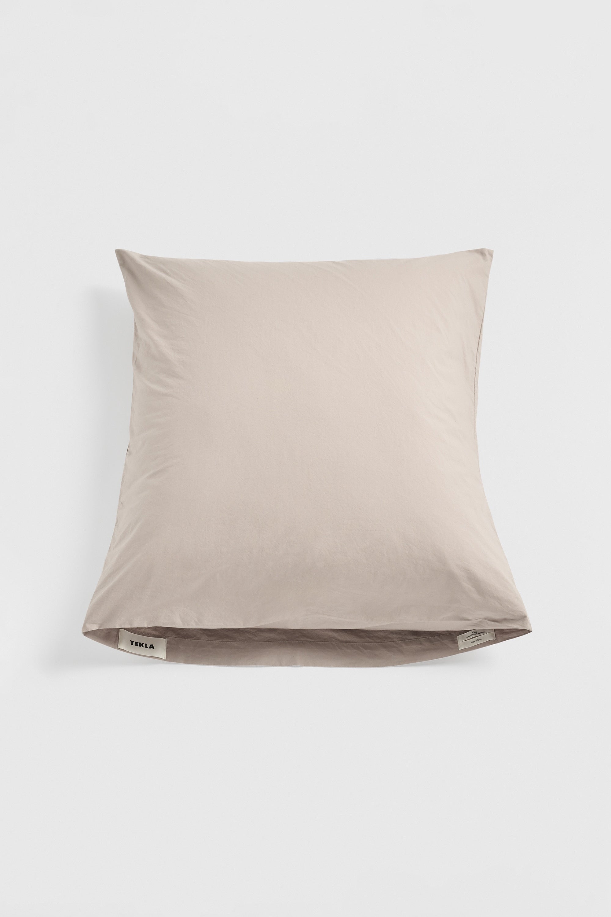 Percale Pillowcase Clay