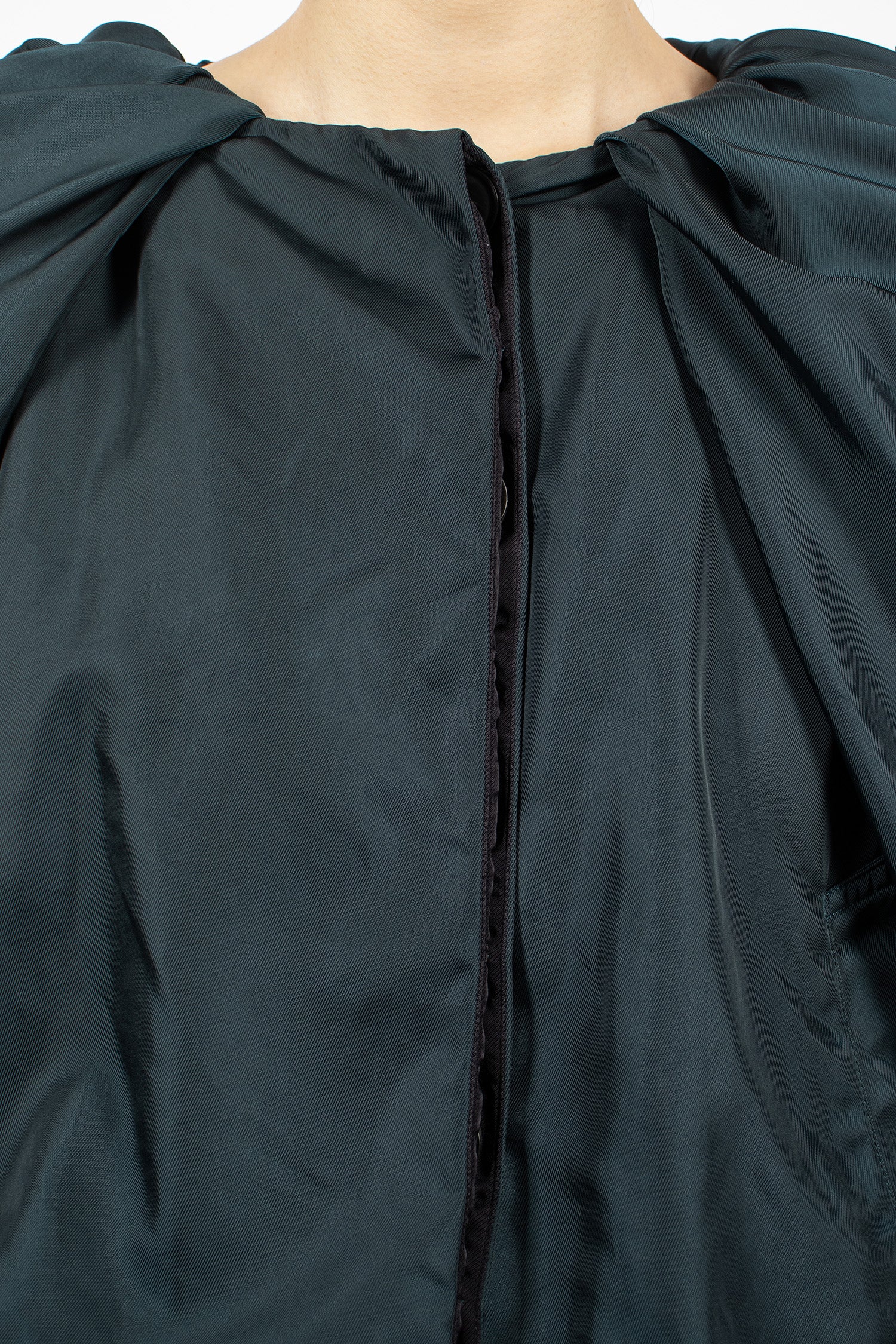 Constructed Jacket Petrol