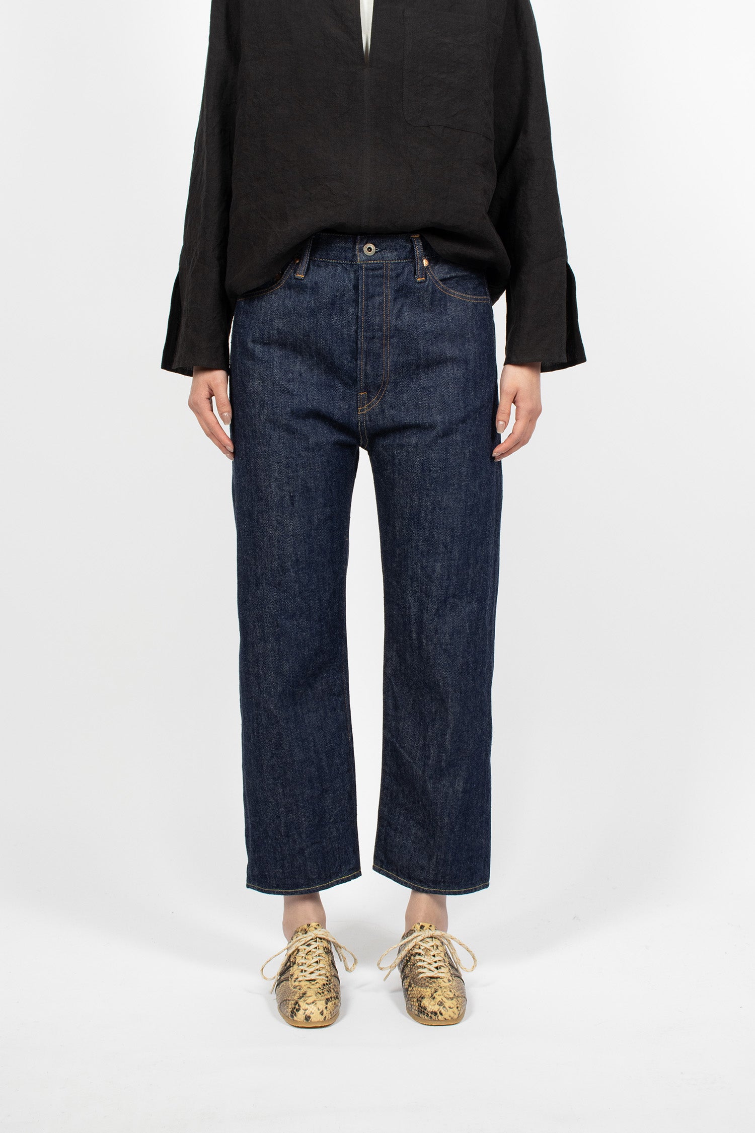 WP01B Selvedge Tapered Jean Rinse