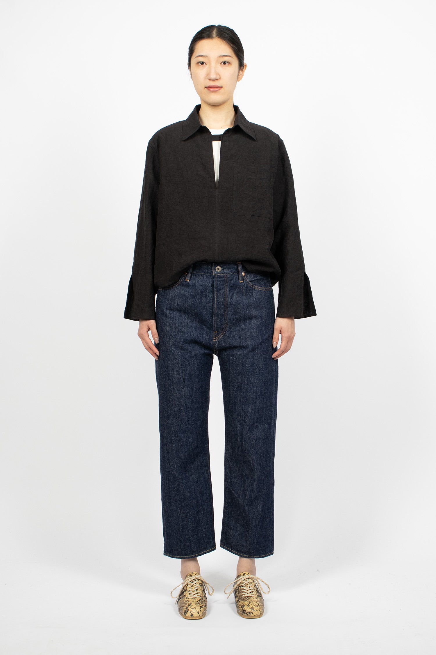 WP01B Selvedge Tapered Jean Rinse