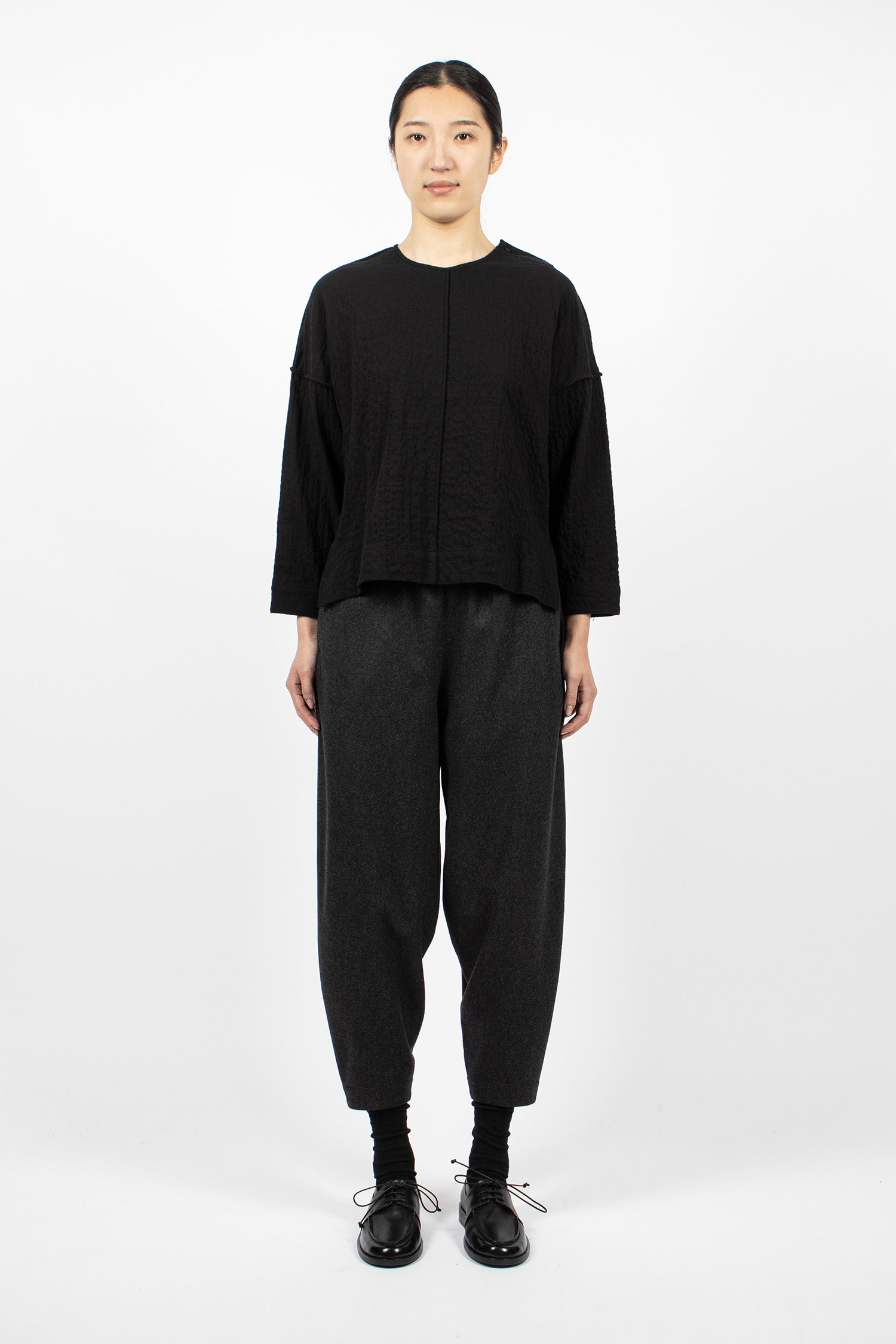 The Acrobat Trousers Charcoal Flannel