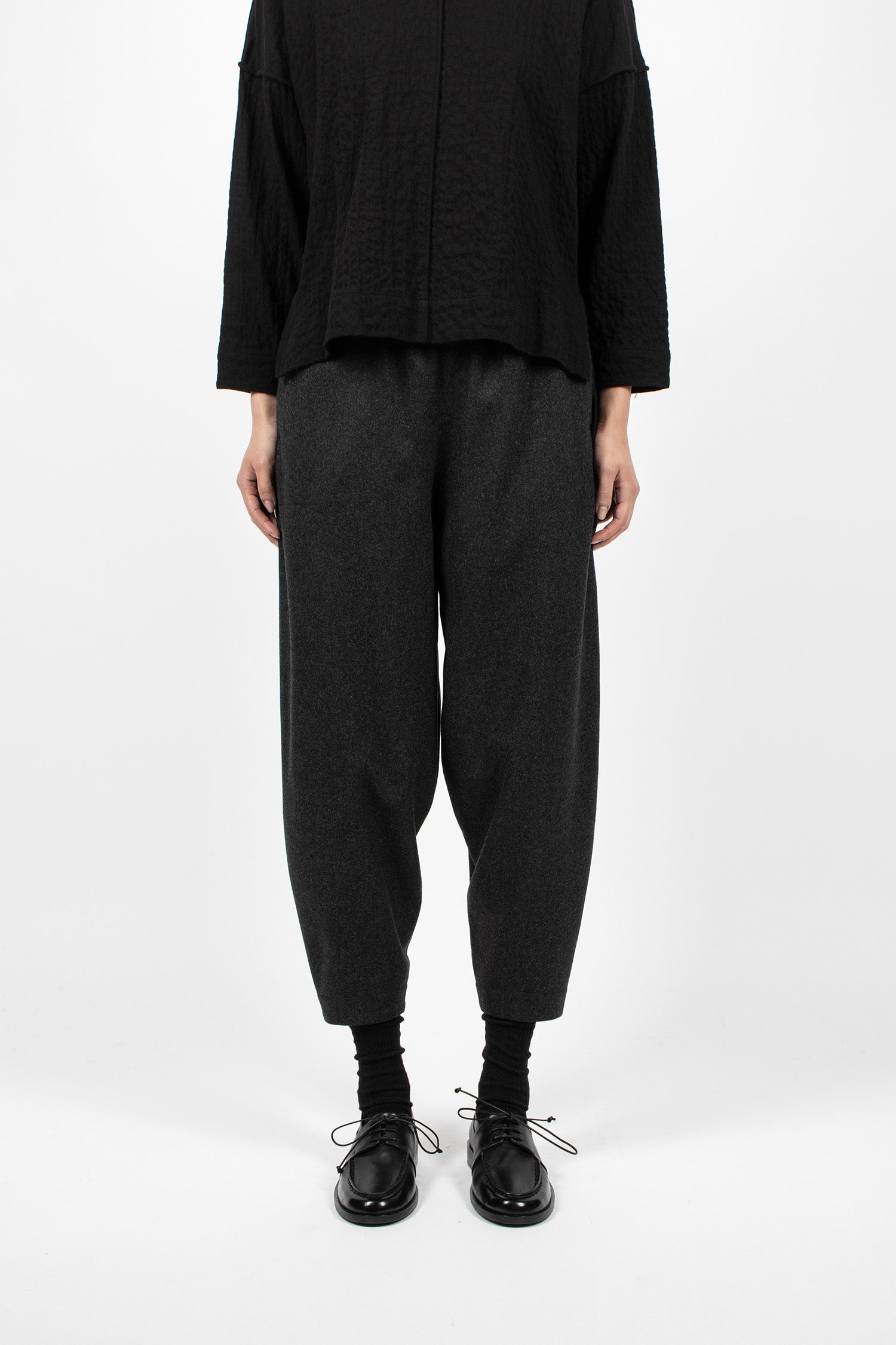 The Acrobat Trousers Charcoal Flannel