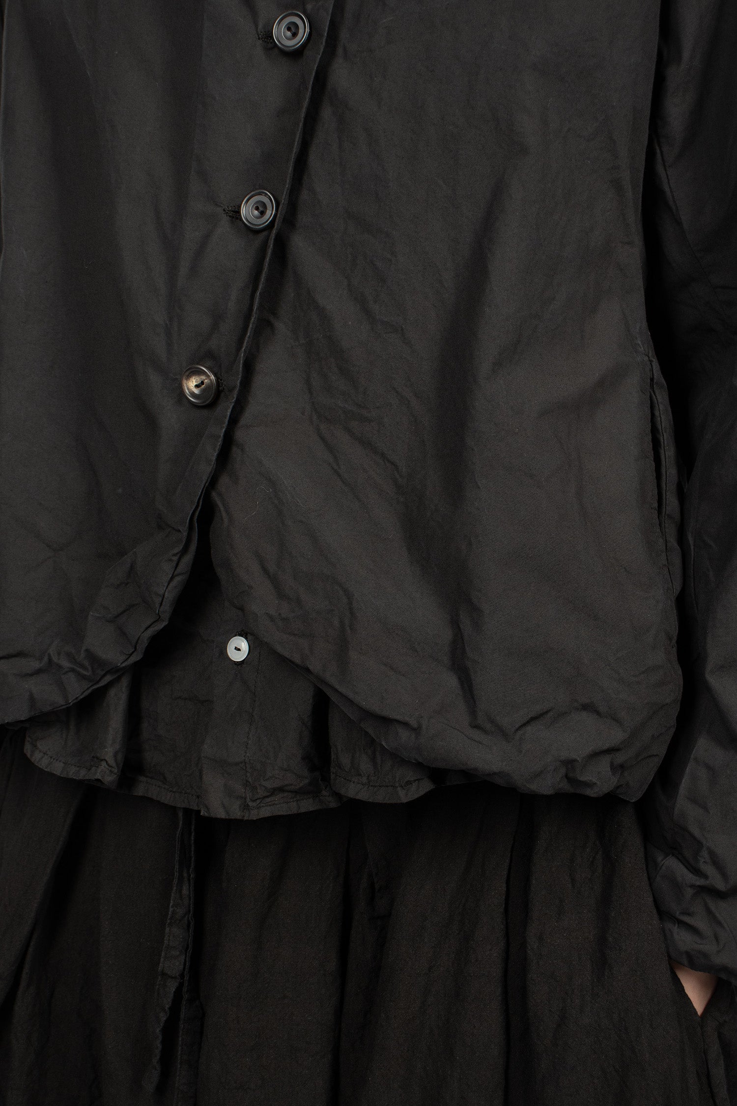 Ally Cotton Jacket Black