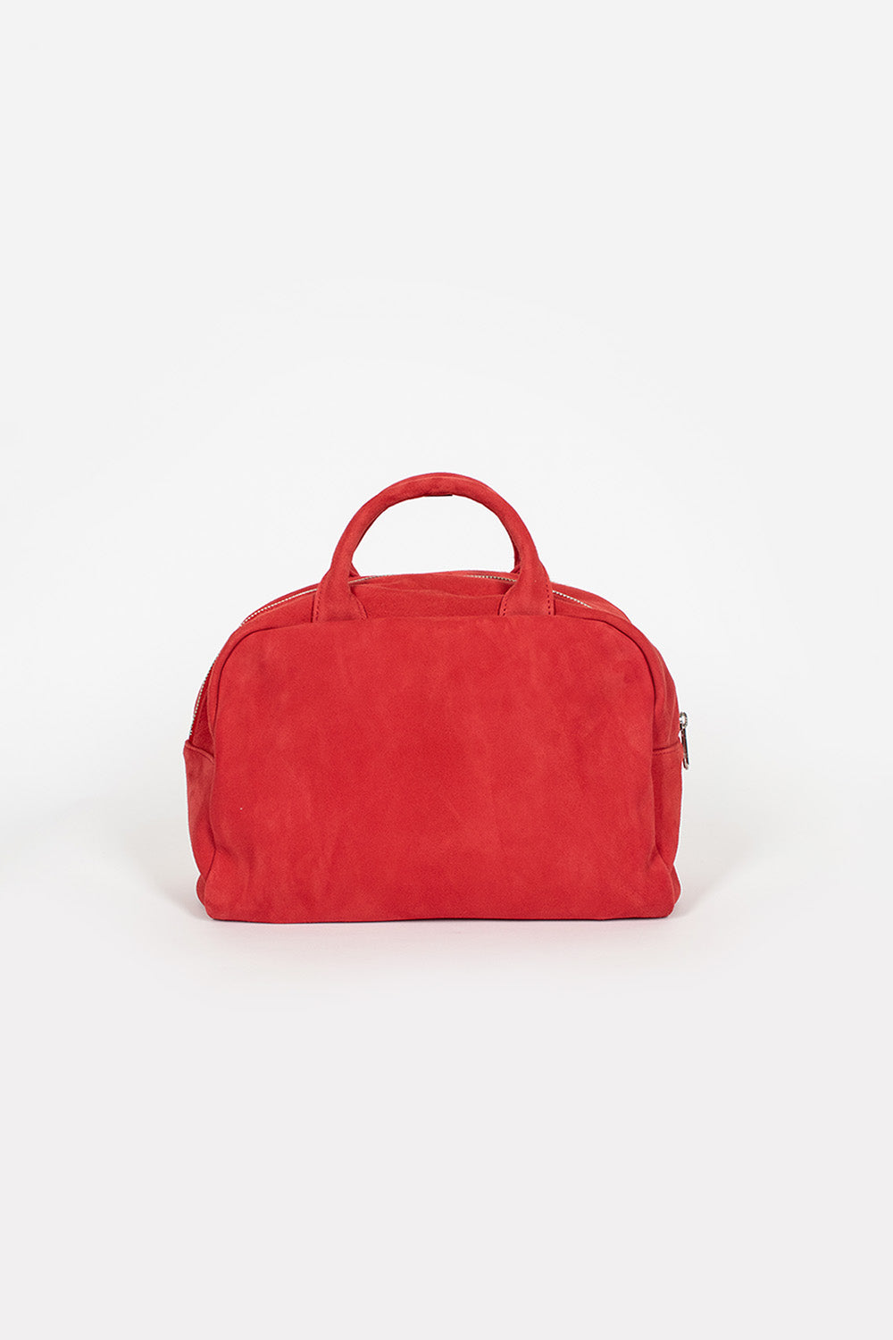 Sheepskin Handbag Red