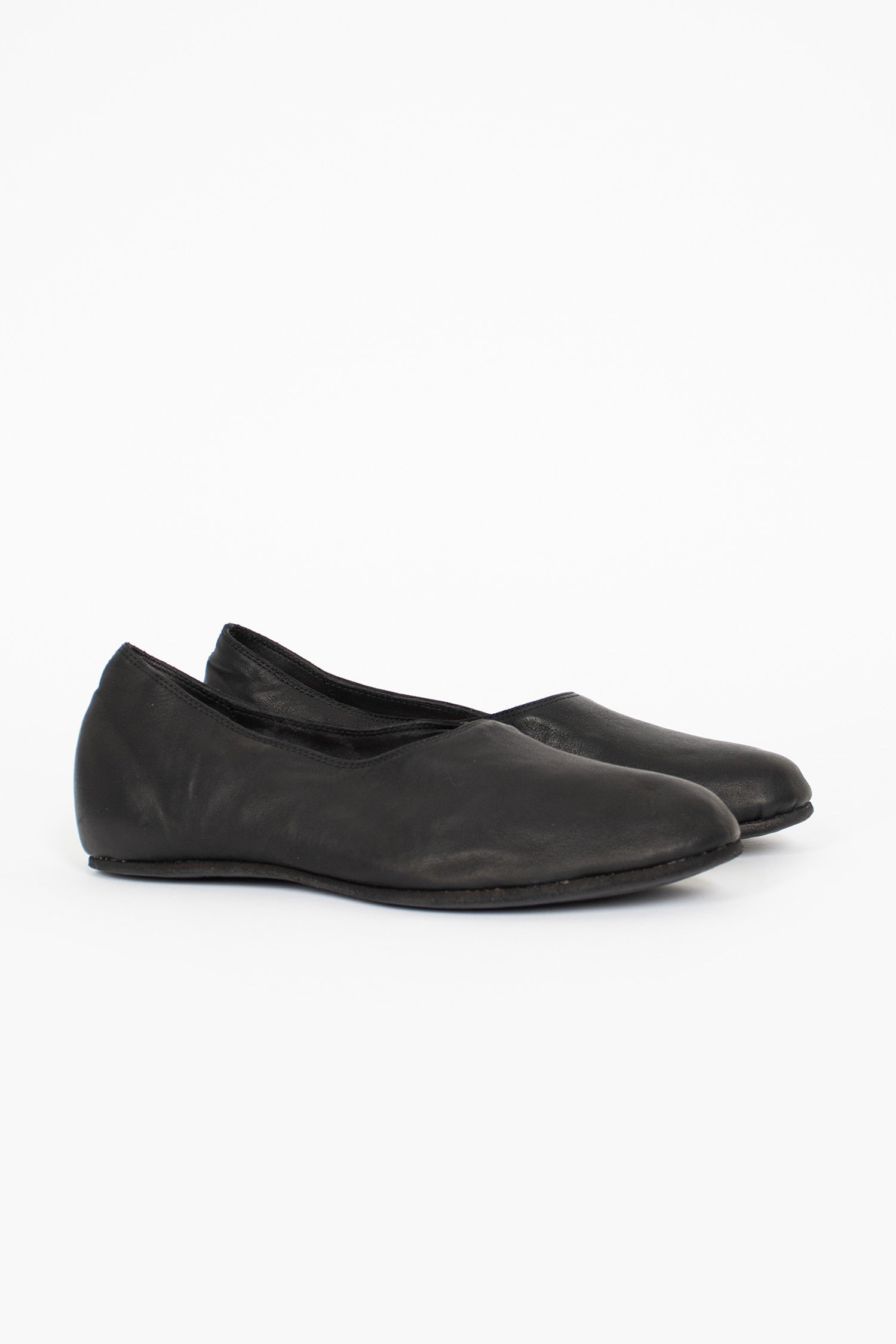 626R Full Grain Ballerina Slip On BLKT