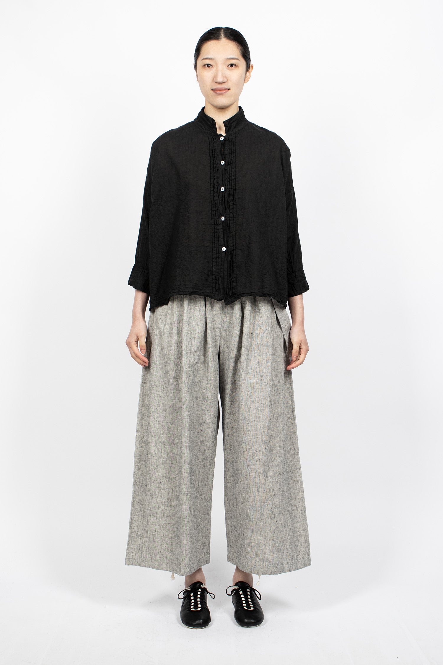 Balloon Pants Grey Melange