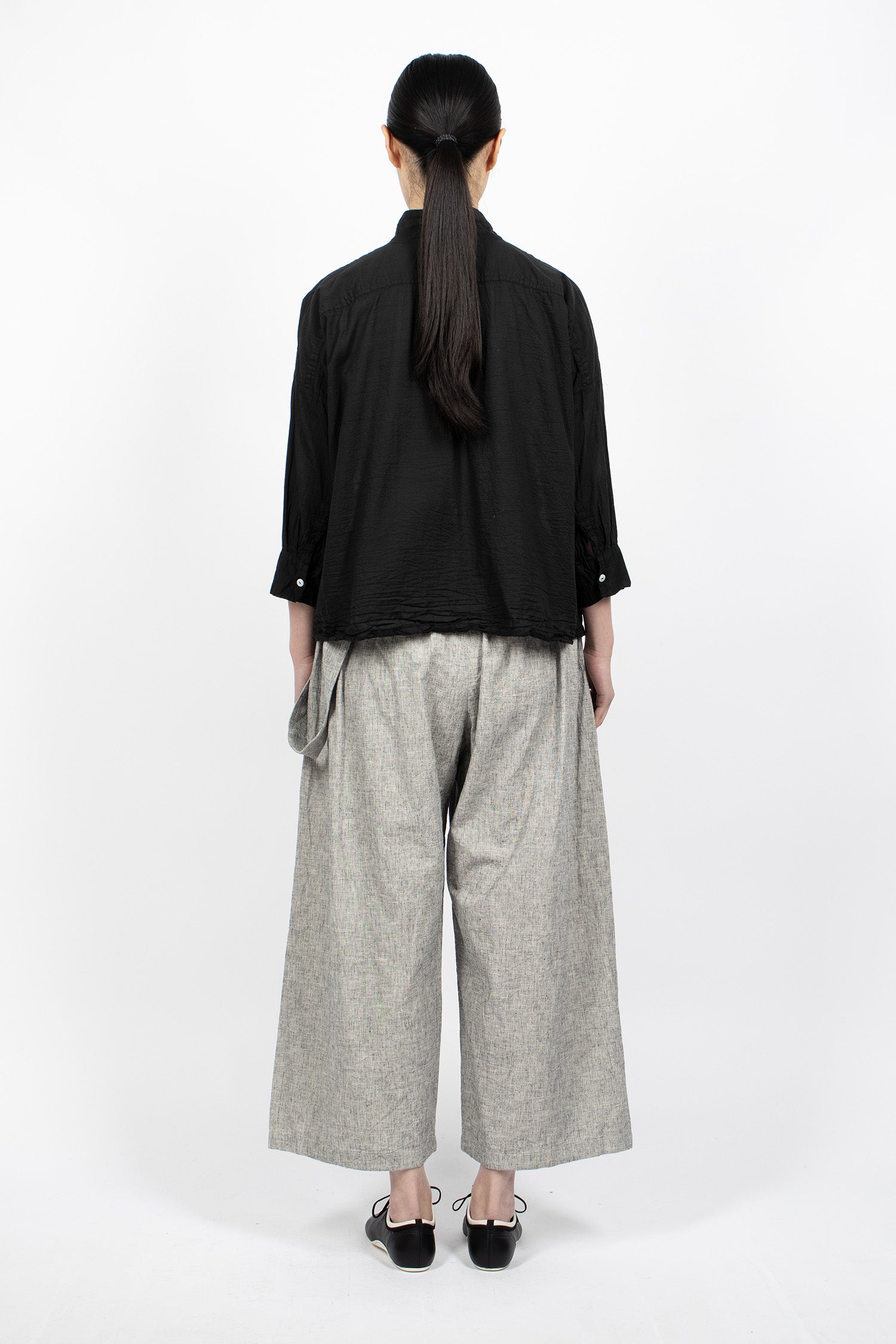 Balloon Pants Grey Melange