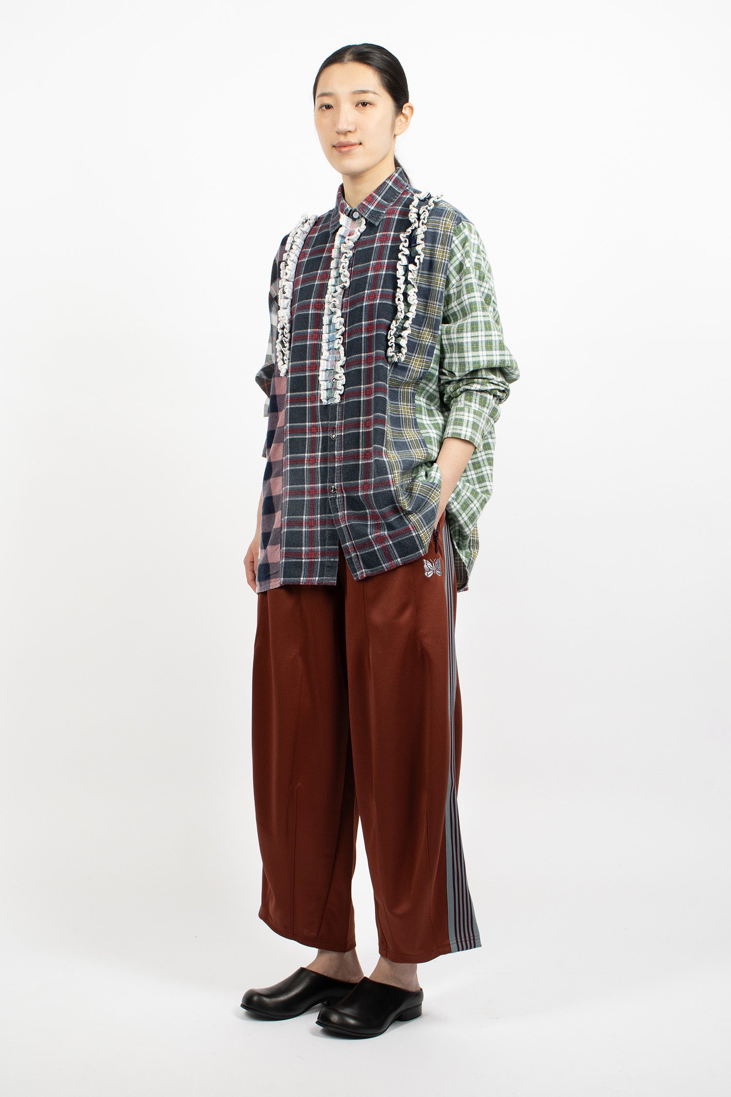 H.D. Track Pant Rust/Blue