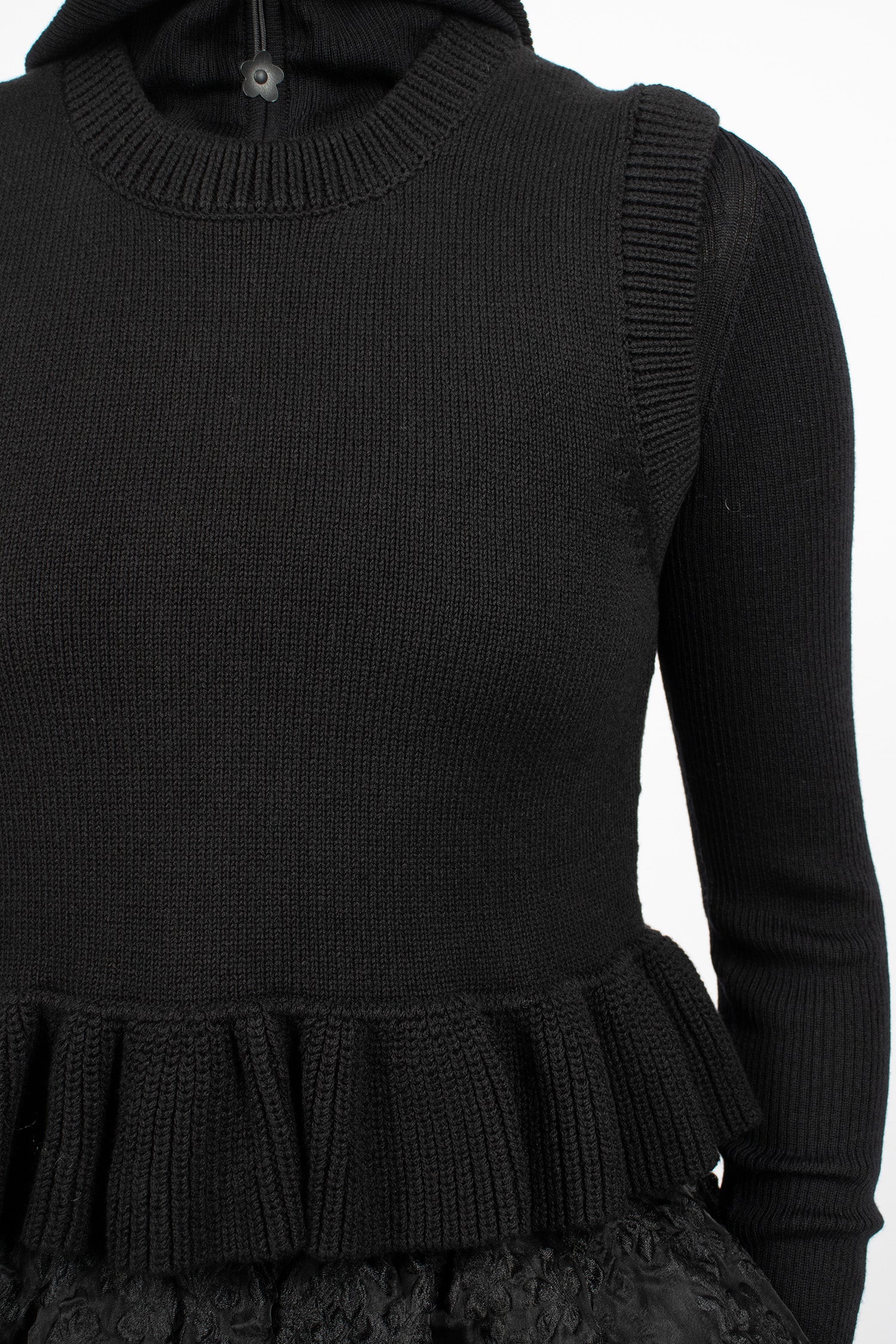 Billie Knitted Vest Black