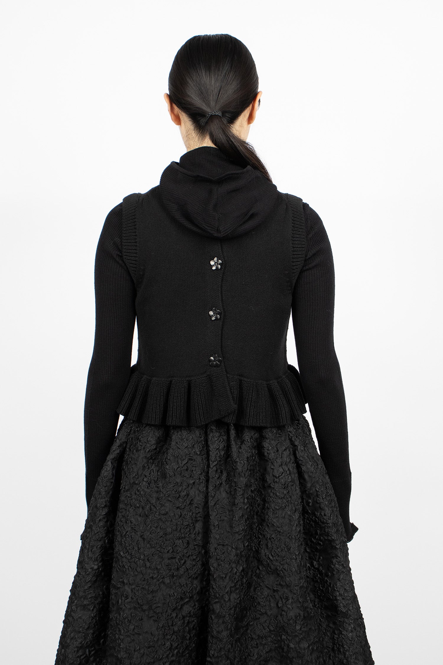 Billie Knitted Vest Black