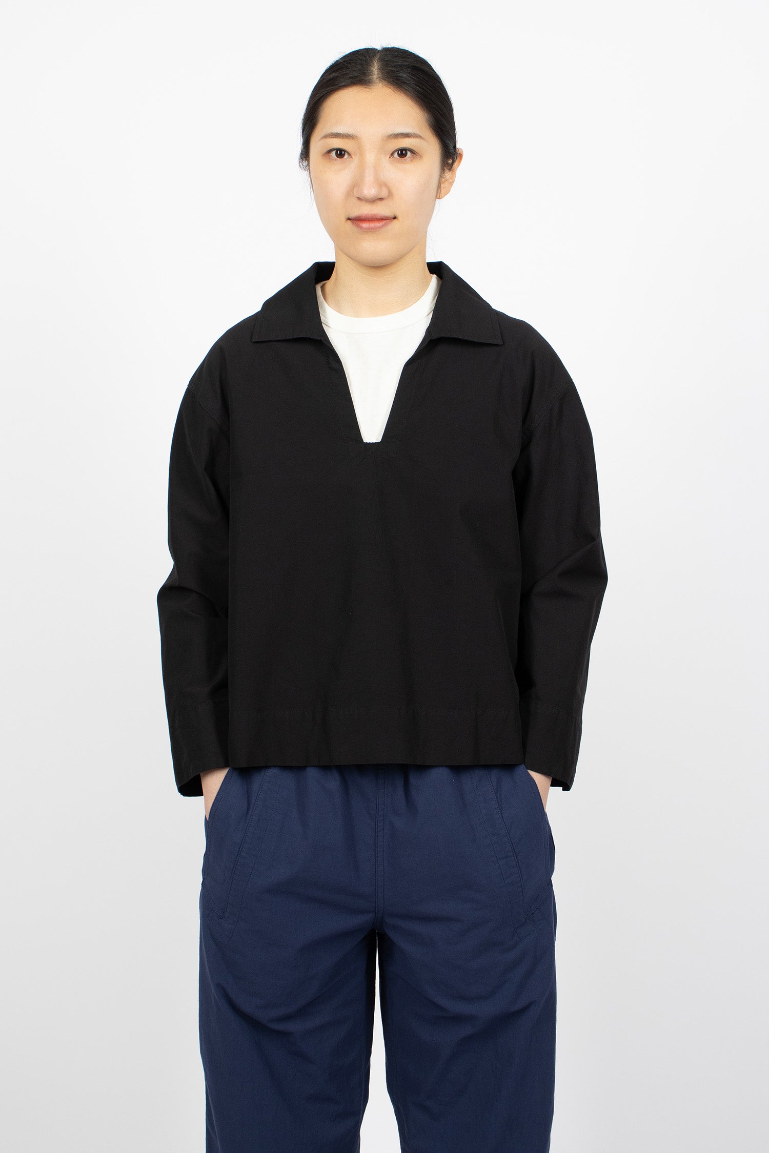 Smock Shirt Black