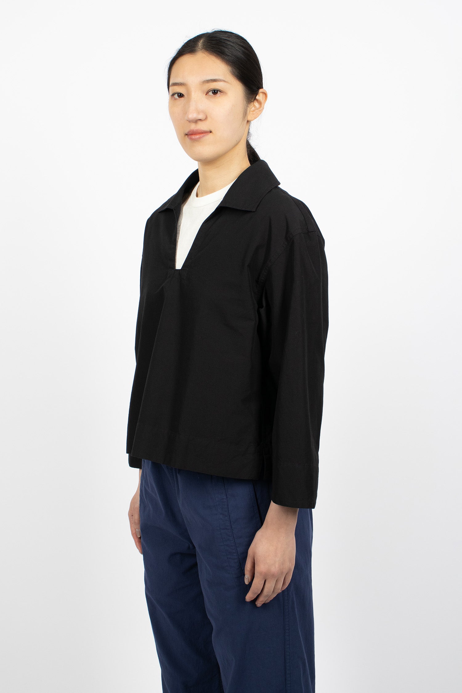 Smock Shirt Black