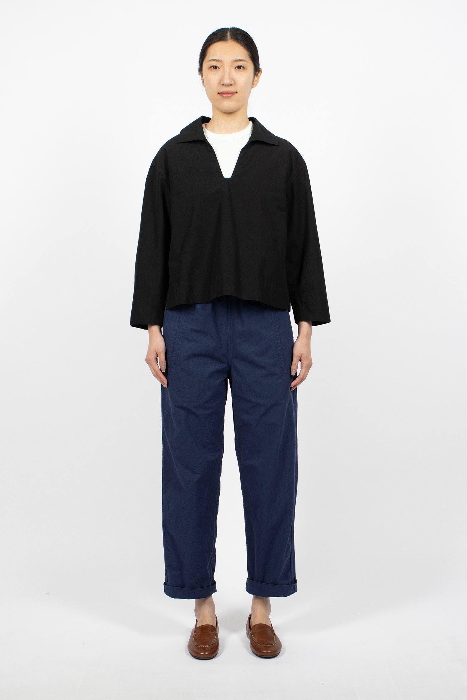 Smock Shirt Black