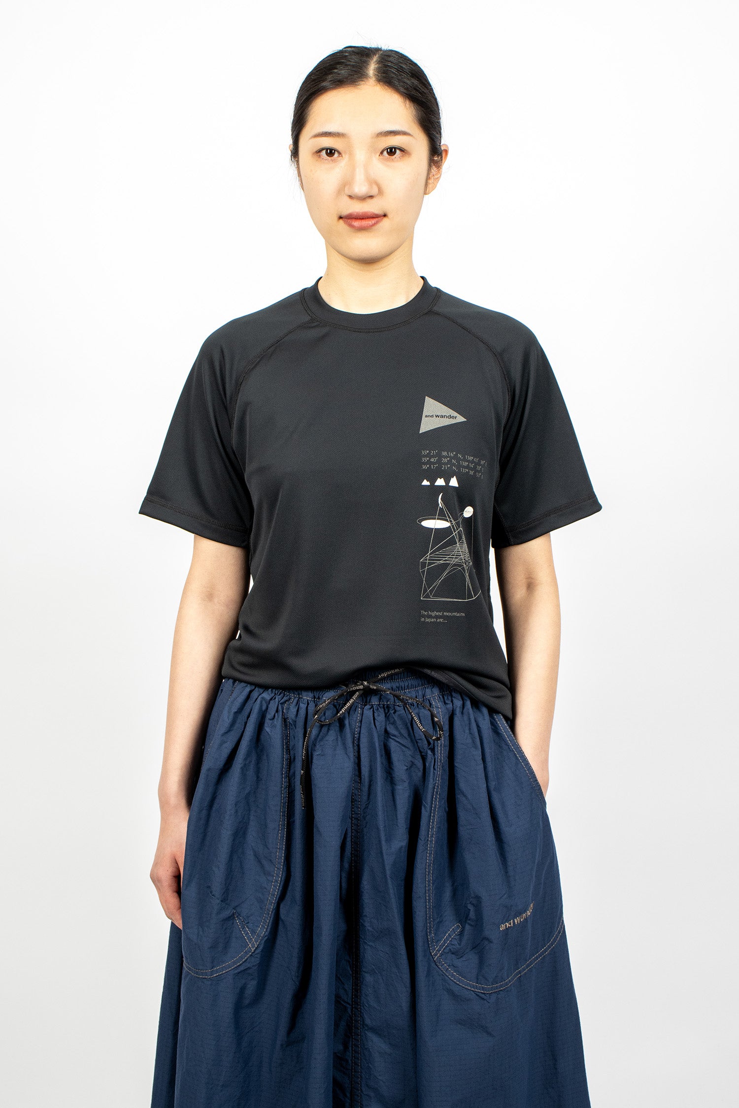 Dry Jersey SS Print T-Shirt Black