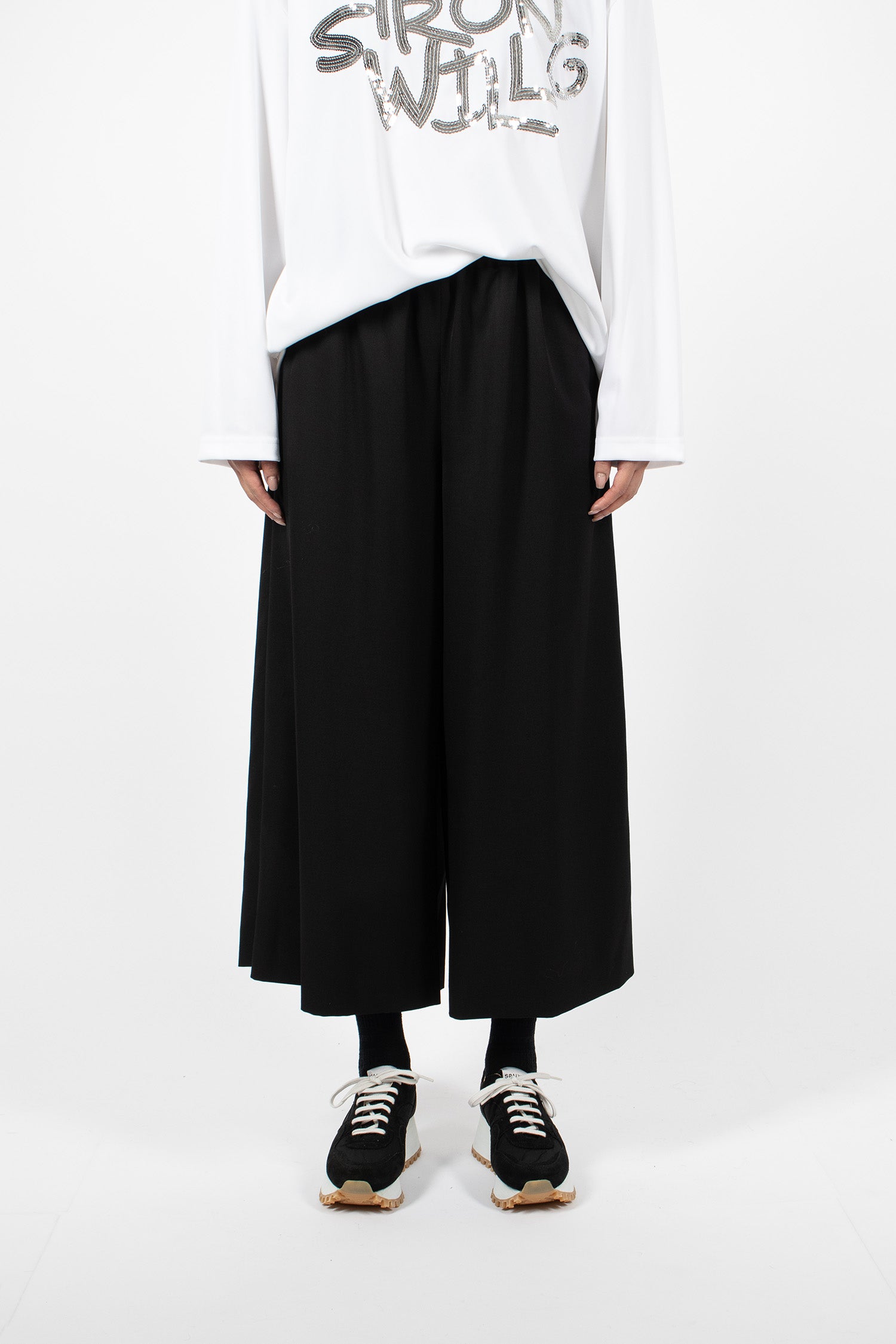 Wide Leg Pant Black