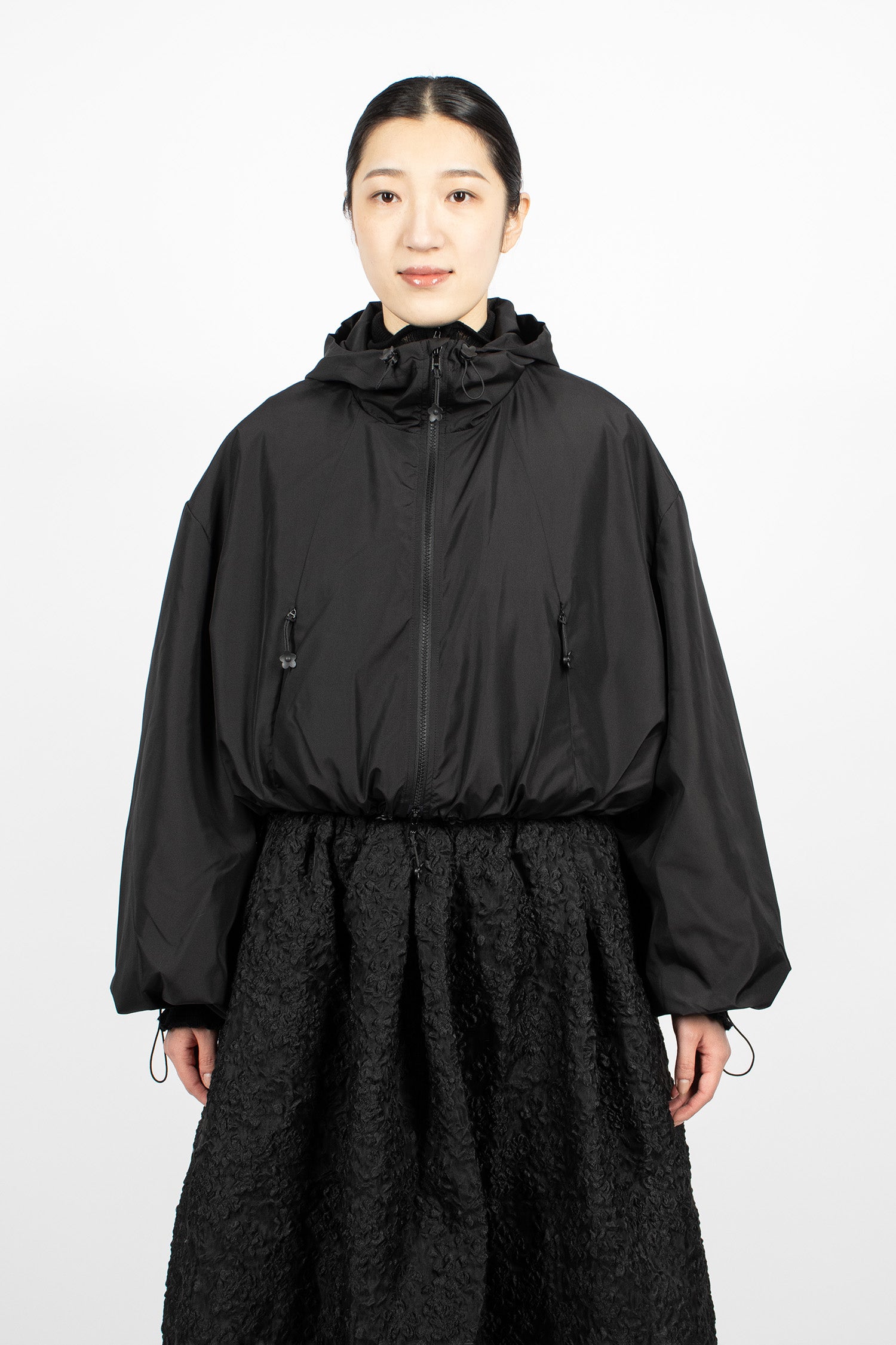 Aisha Blouson Jacket Black