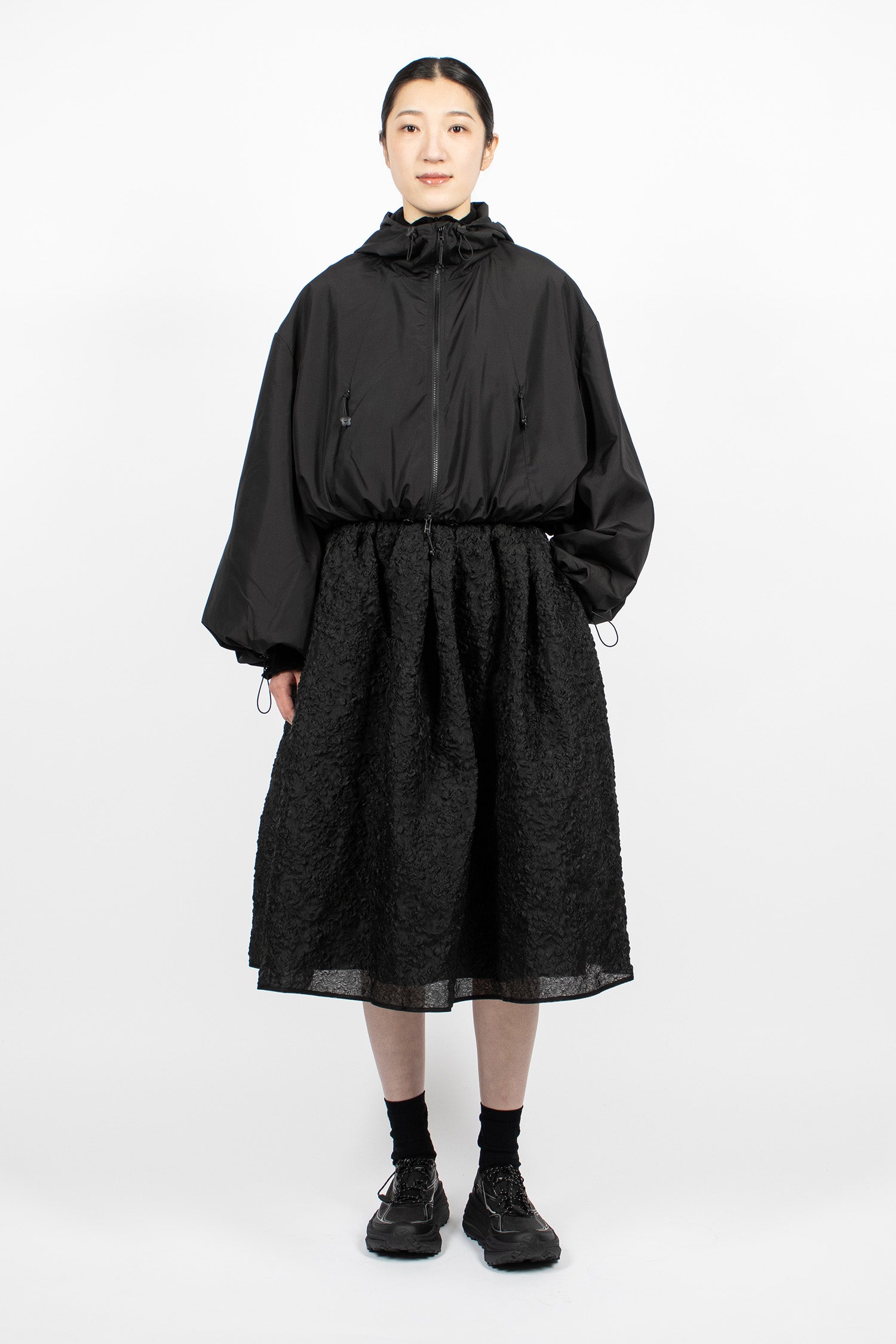 Aisha Blouson Jacket Black